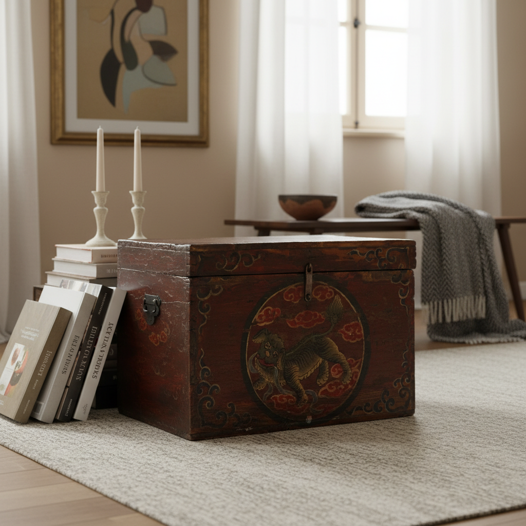 BAULE MONGOLIA DECORATO