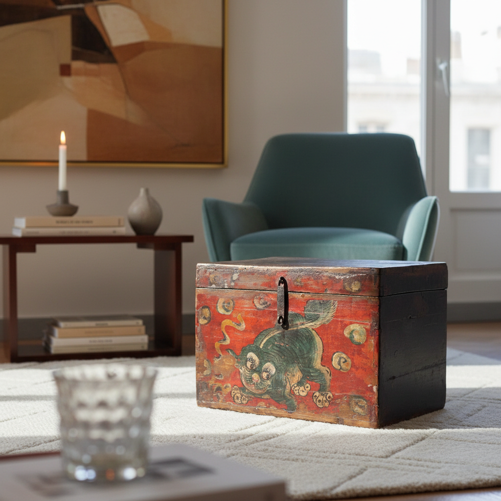 BAULETTO MONGOLIA DECORO LEONCANE