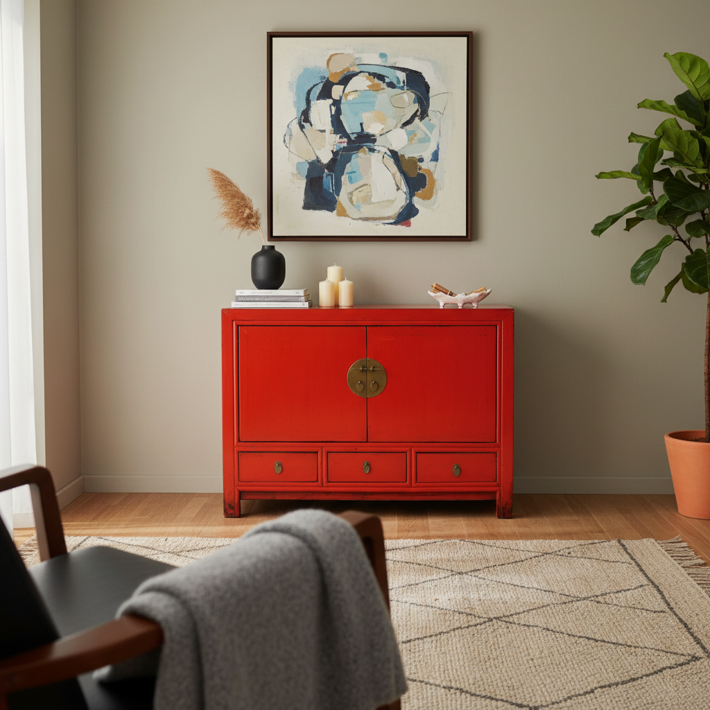 CORTO BUFFET CINESE LACCA ROSSA