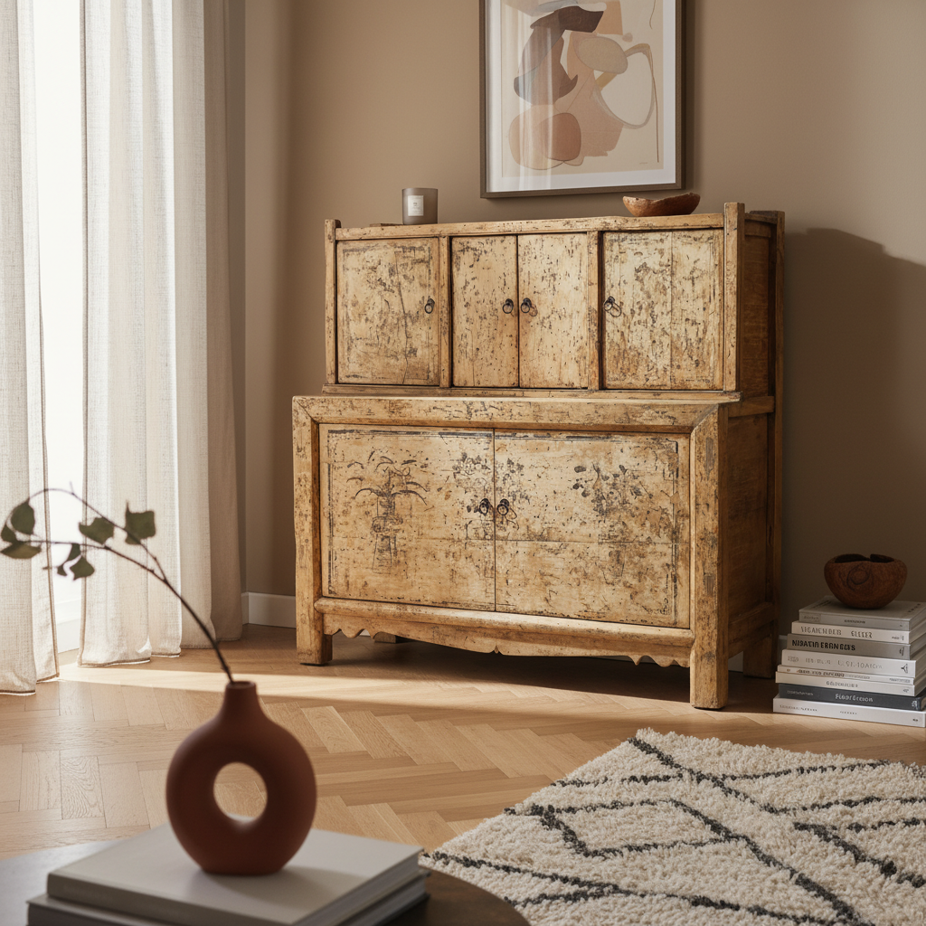 CREDENZA MONGOLIA A DUE LIVELLI DEC LIEVE