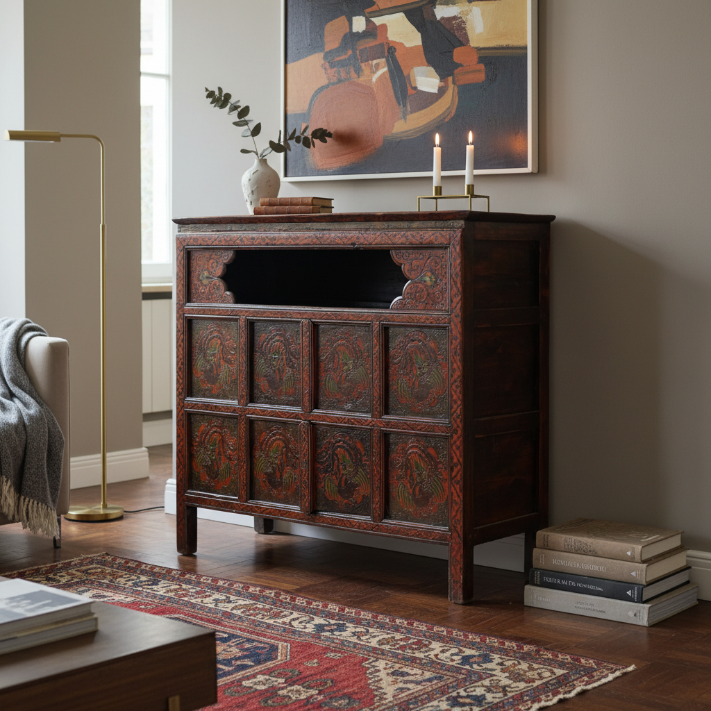 CREDENZA TIBET CON VANO GIORNO