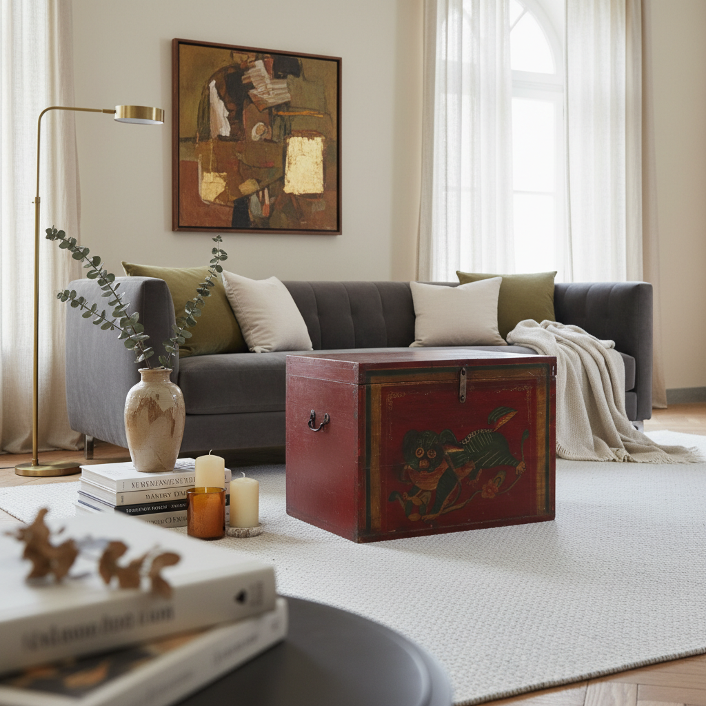 BAULETTO MONGOLIA DECORO LEONCANE