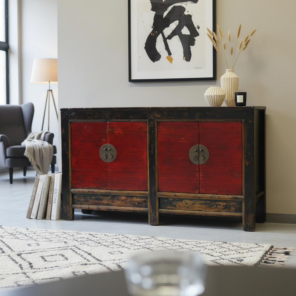 MADIA MONGOLIA 4 ANTE LACCA ROSSA