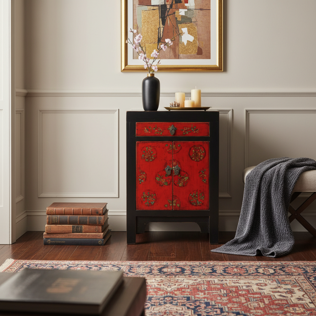 MOBILETTO CINESE DECORATO DELLO SHANXI