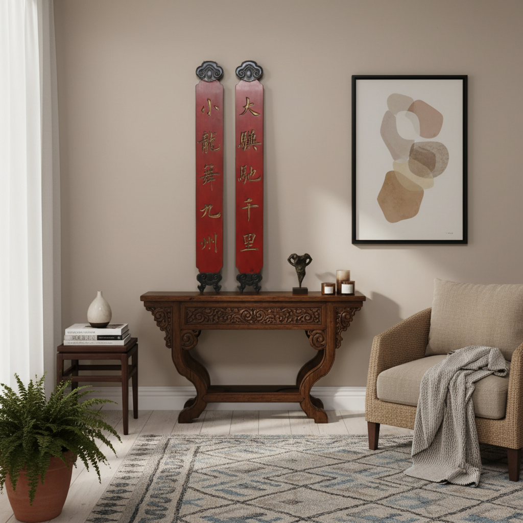 PANNELLO FUJIAN CON IDEOGRAMMI