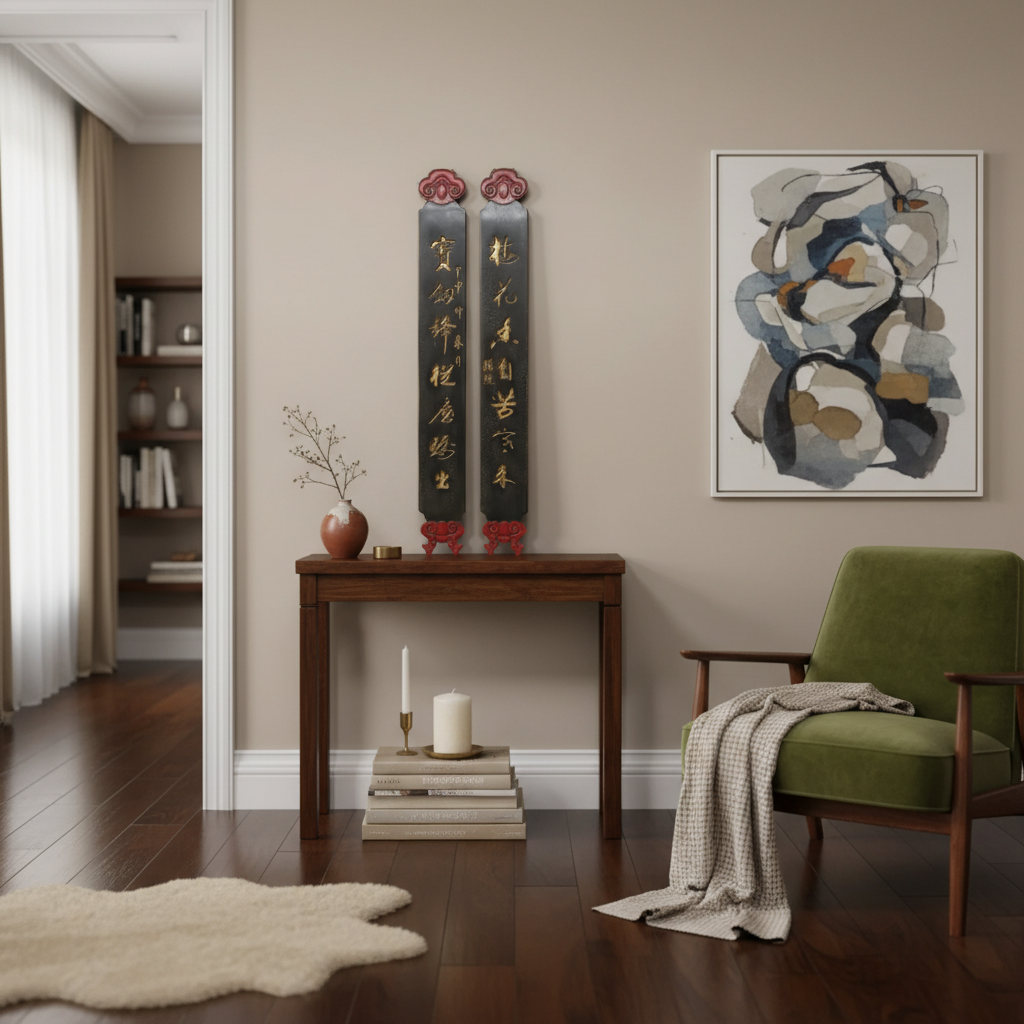 PANNELLO FUJIAN CON IDEOGRAMMI