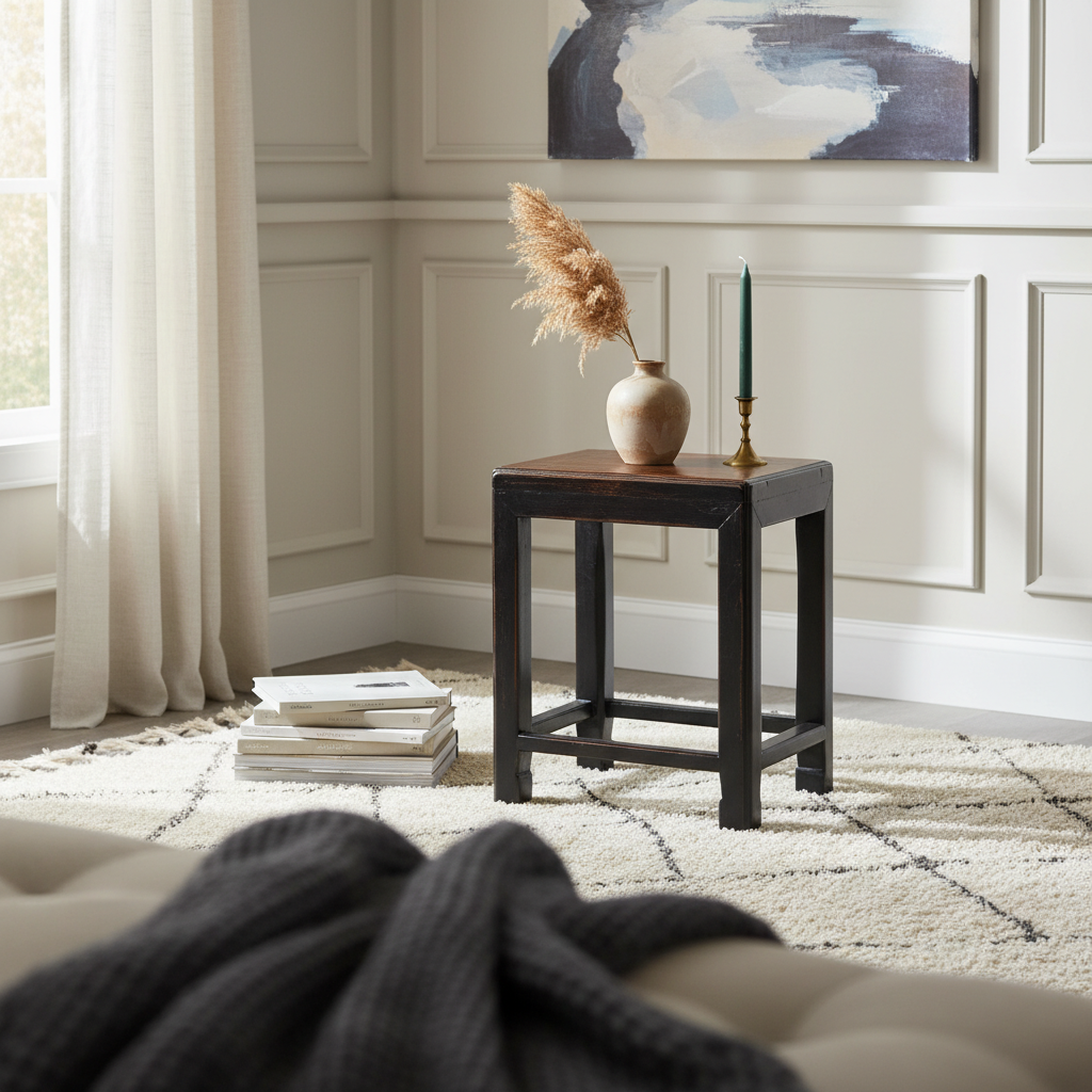 SGABELLO OLMO CINESE