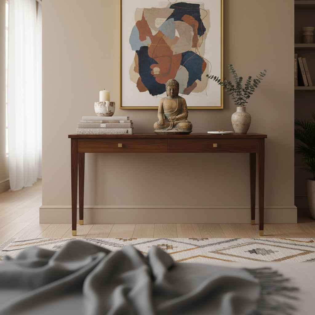 STATUETTA LIGNEA BUDDHA