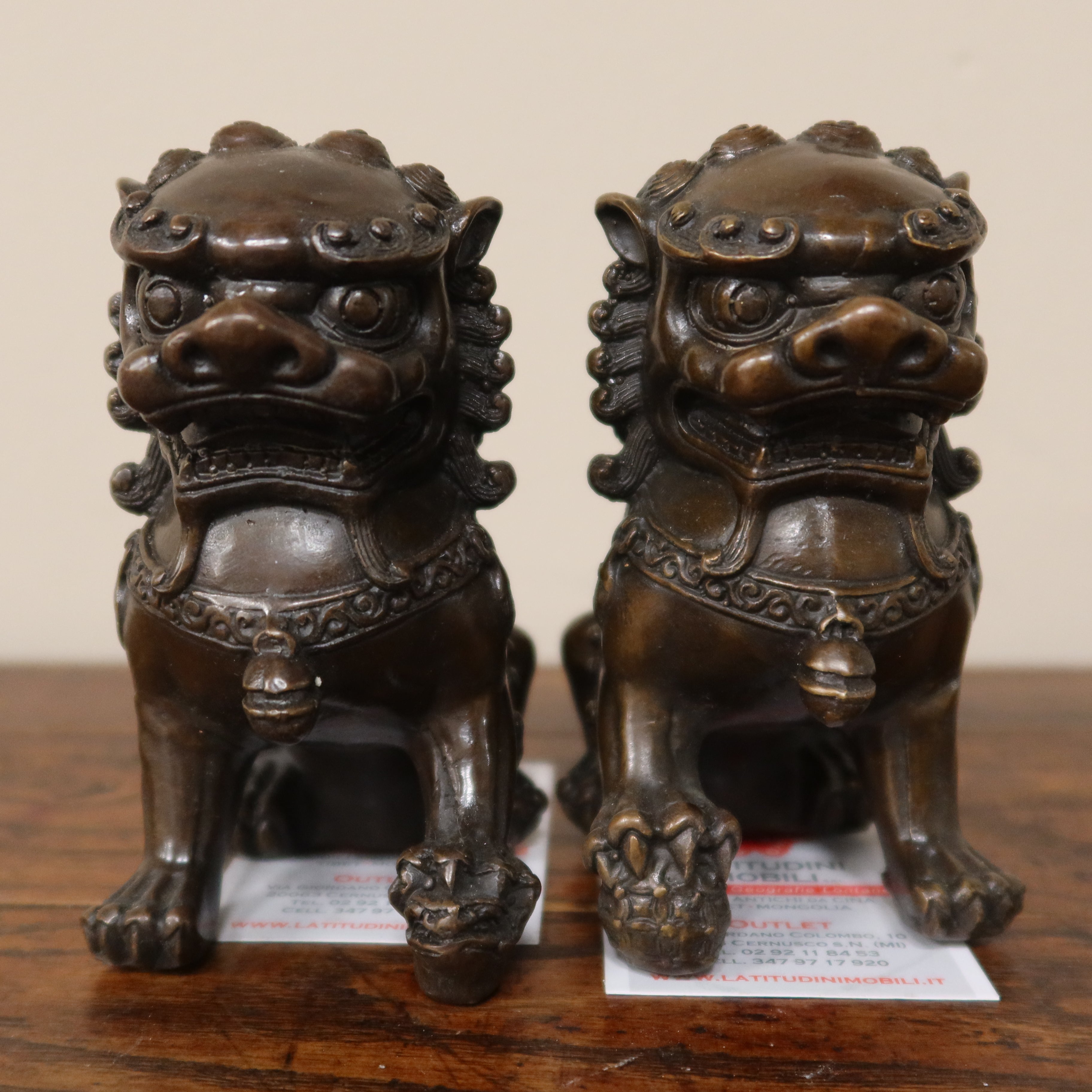 LEONCANI GAURDIANI CINESI IN LEGA