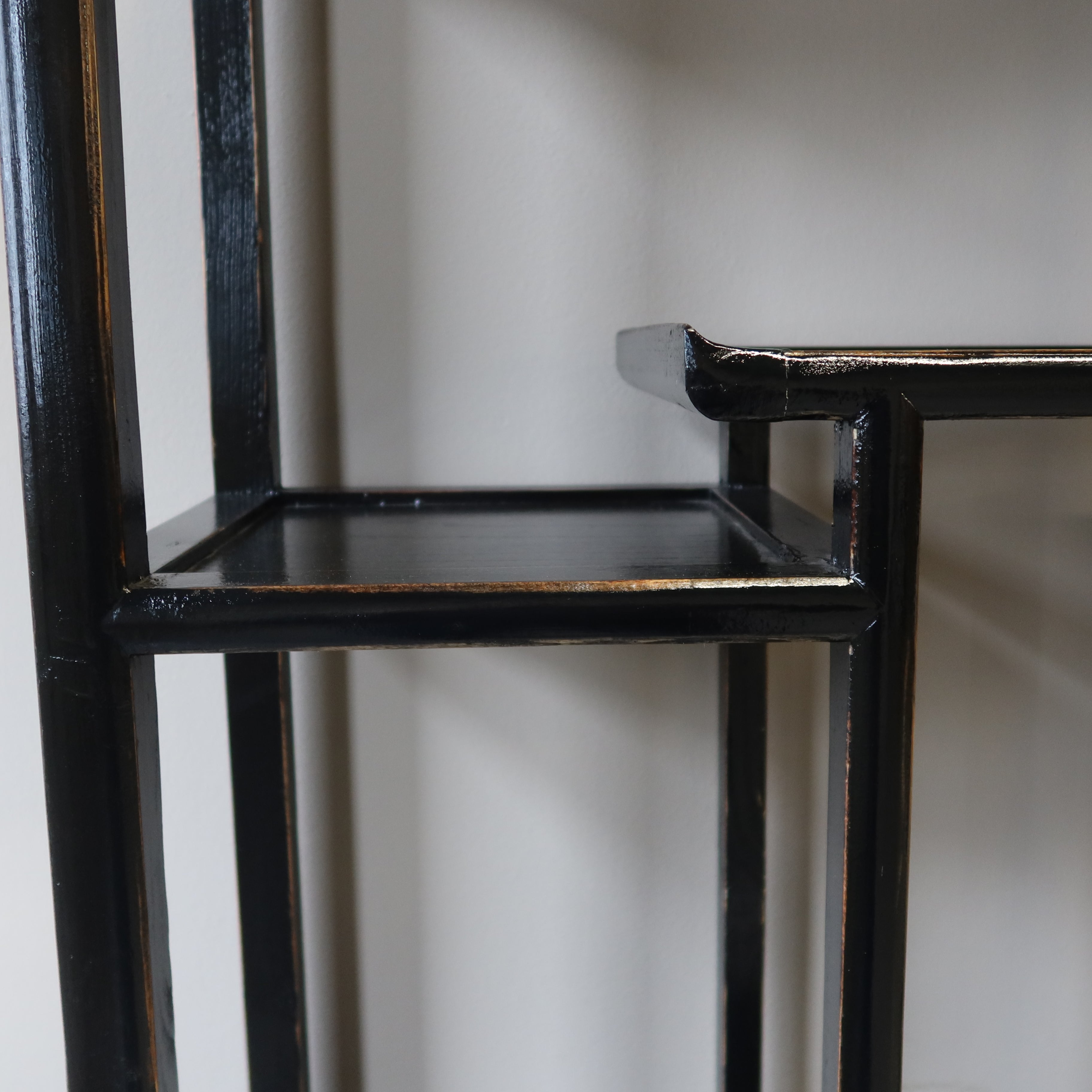 LIBRERIA ASIMMETRICA LACCA NERA