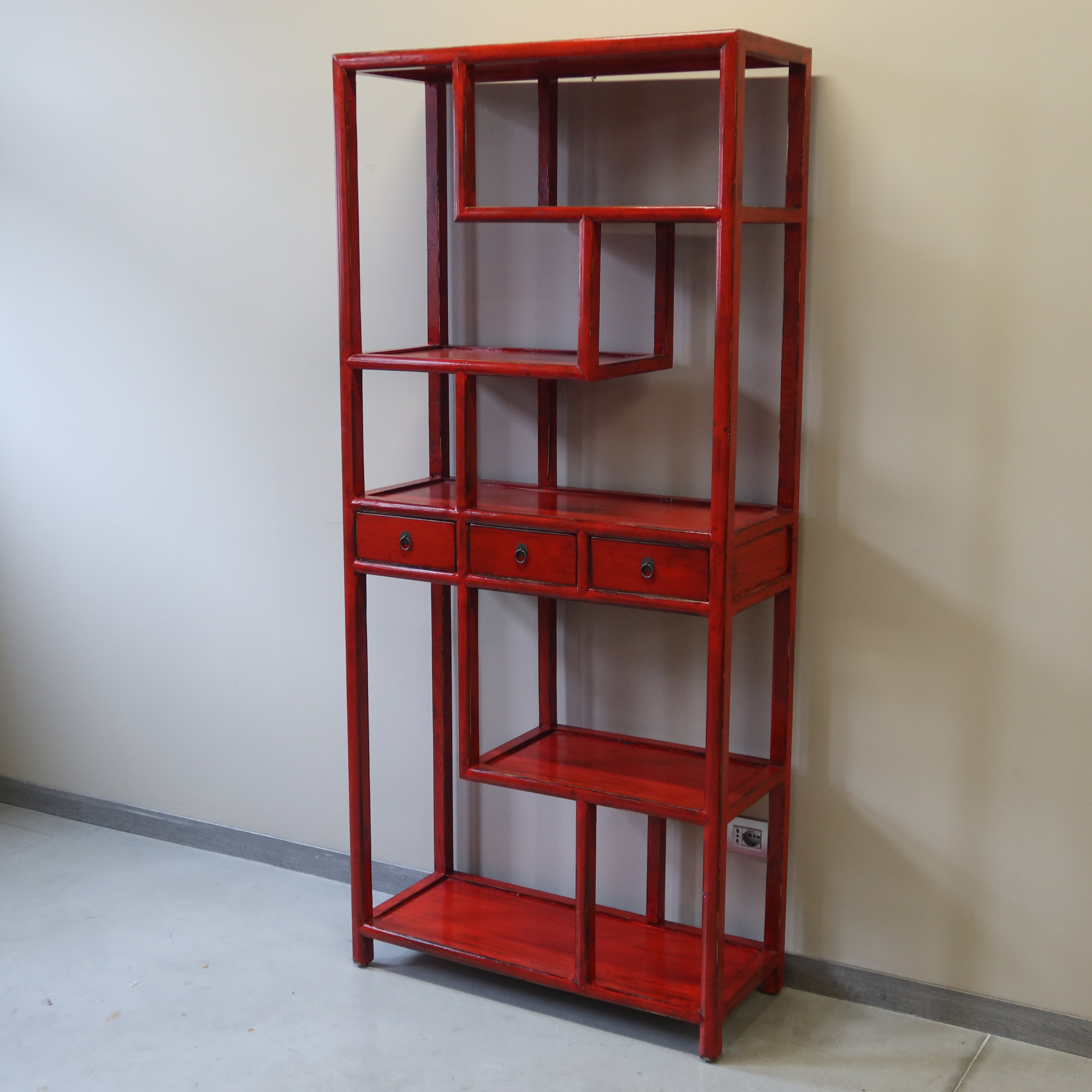 LIBRERIA ASIMMETRICA LACCATA