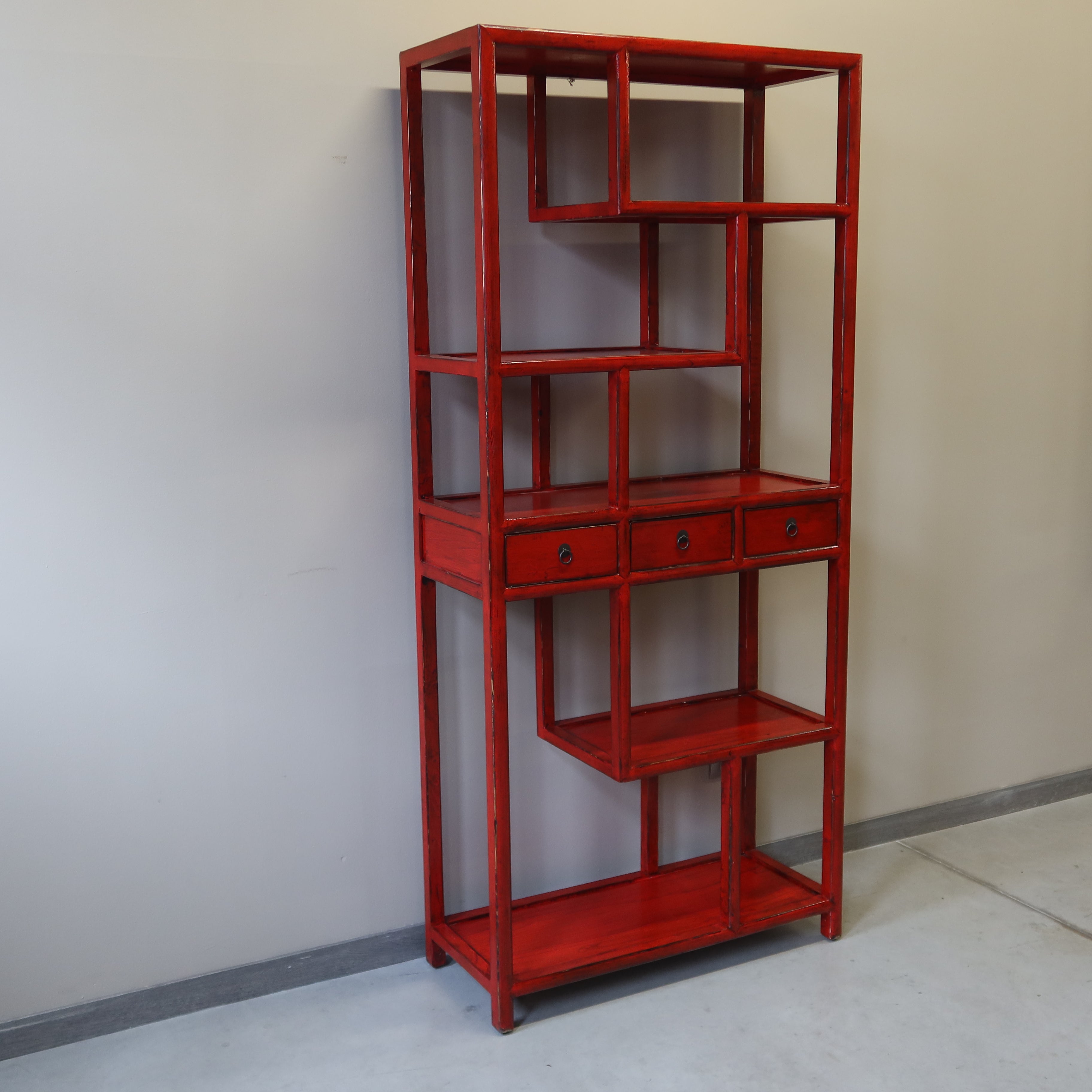 LIBRERIA ASIMMETRICA LACCATA