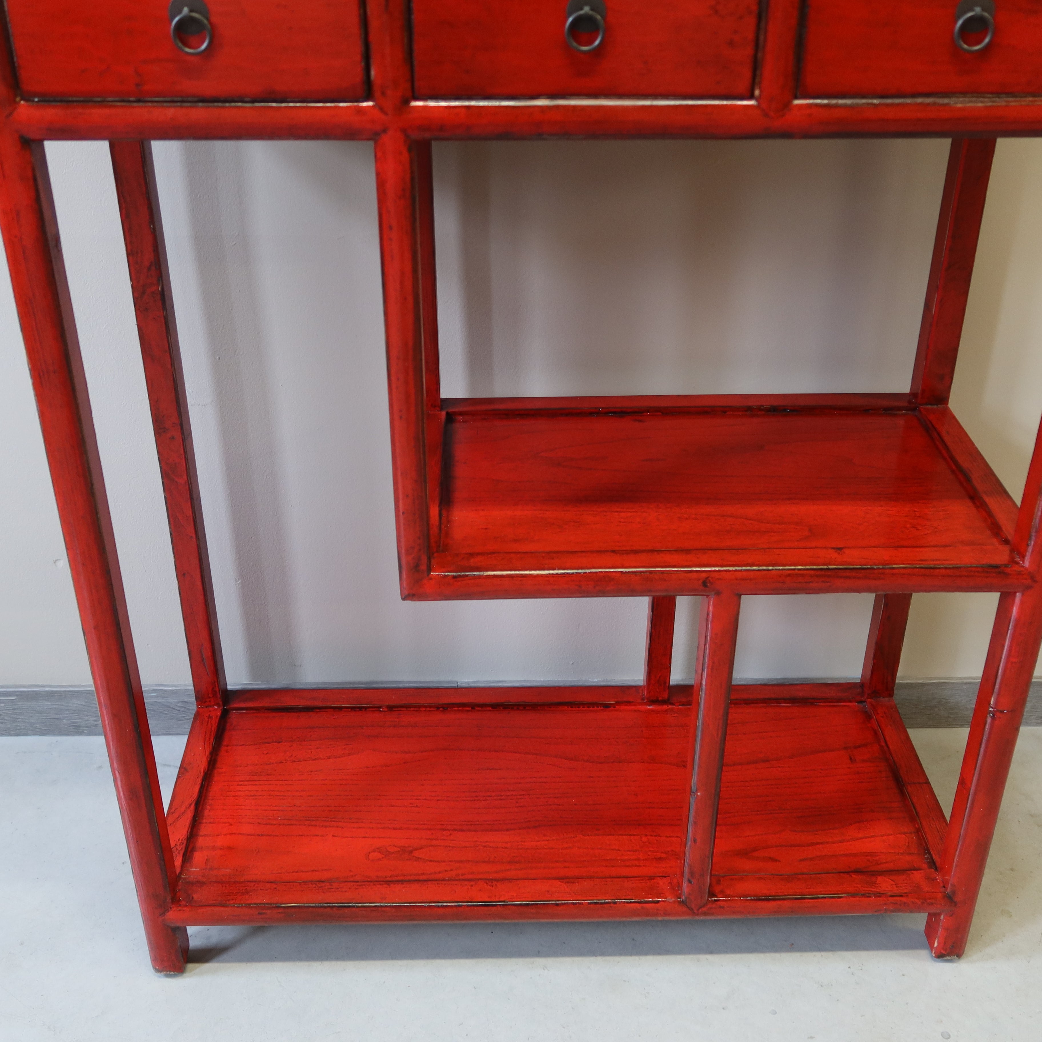 LIBRERIA ASIMMETRICA LACCATA