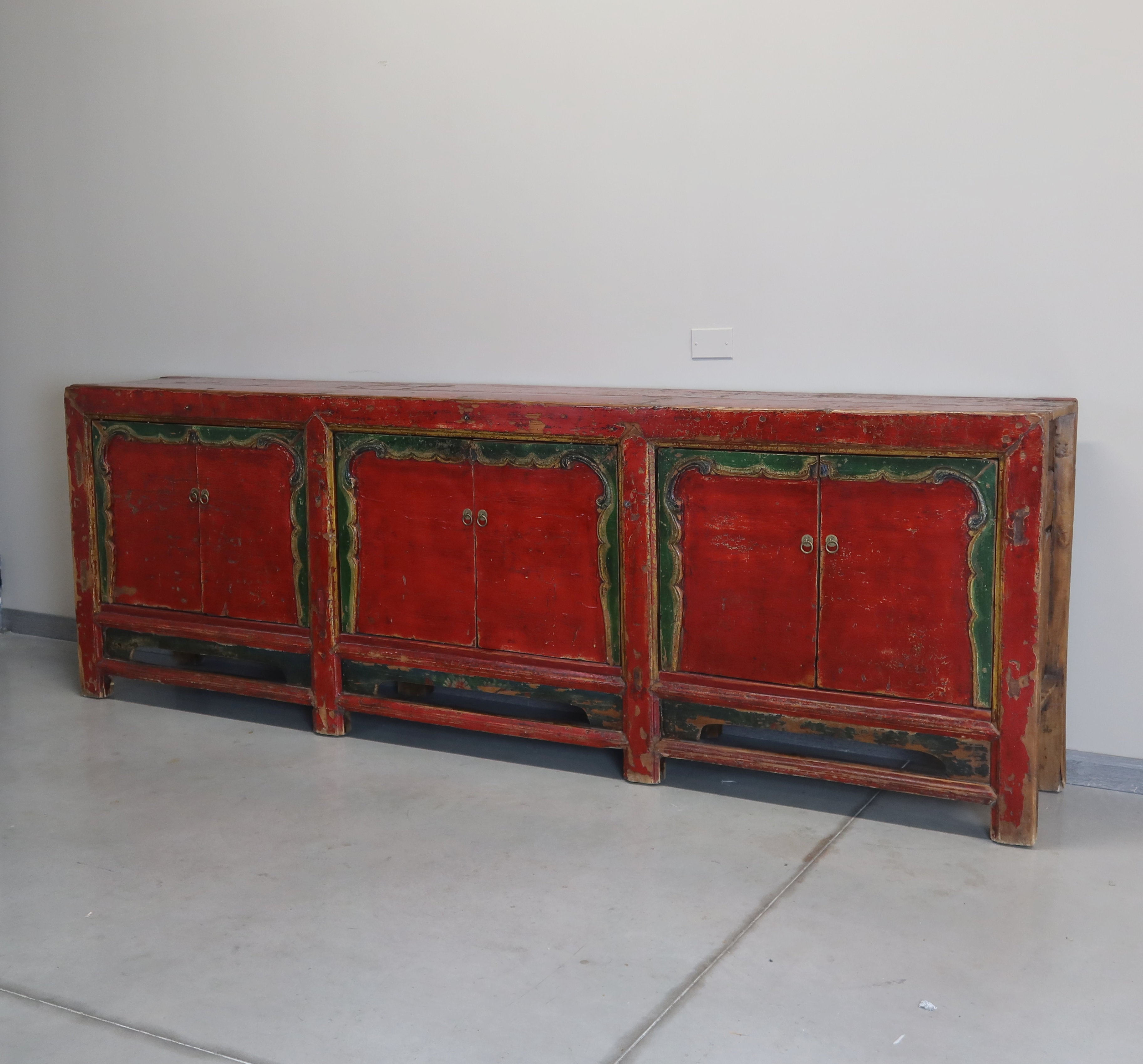 GRANDE CREDENZA CINESE DEL GANZU