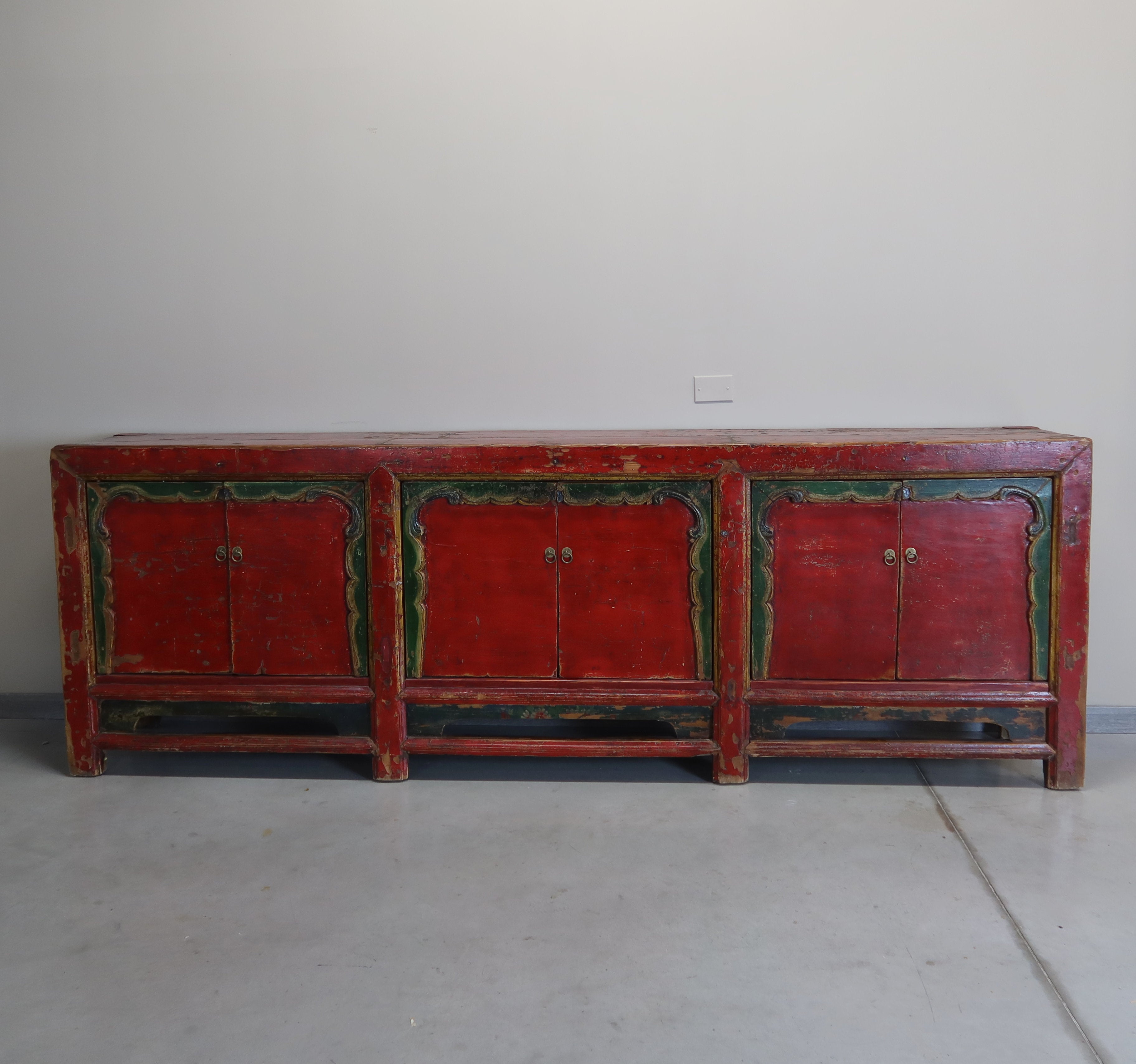 GRANDE CREDENZA CINESE DEL GANZU