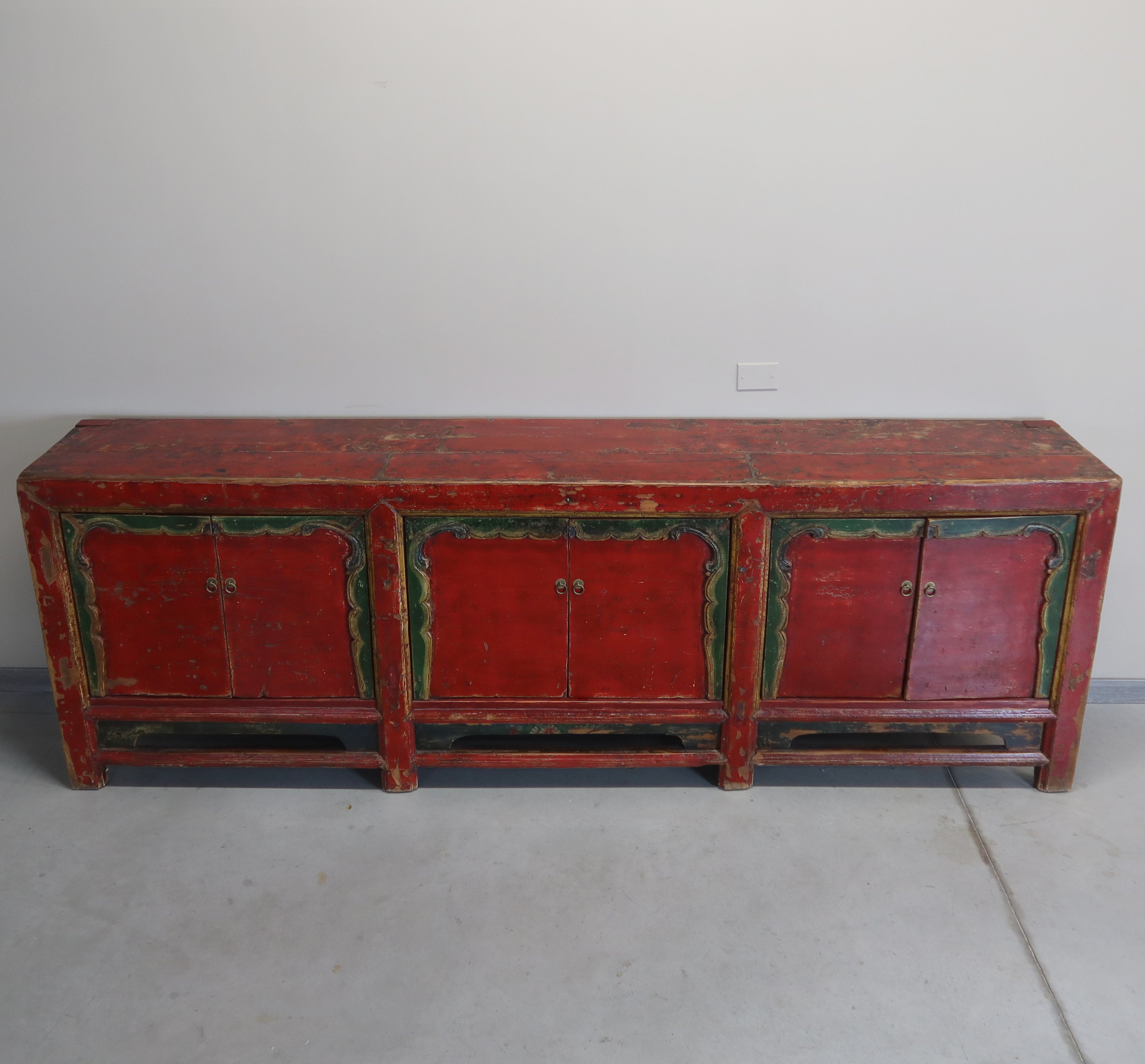 GRANDE CREDENZA CINESE DEL GANZU