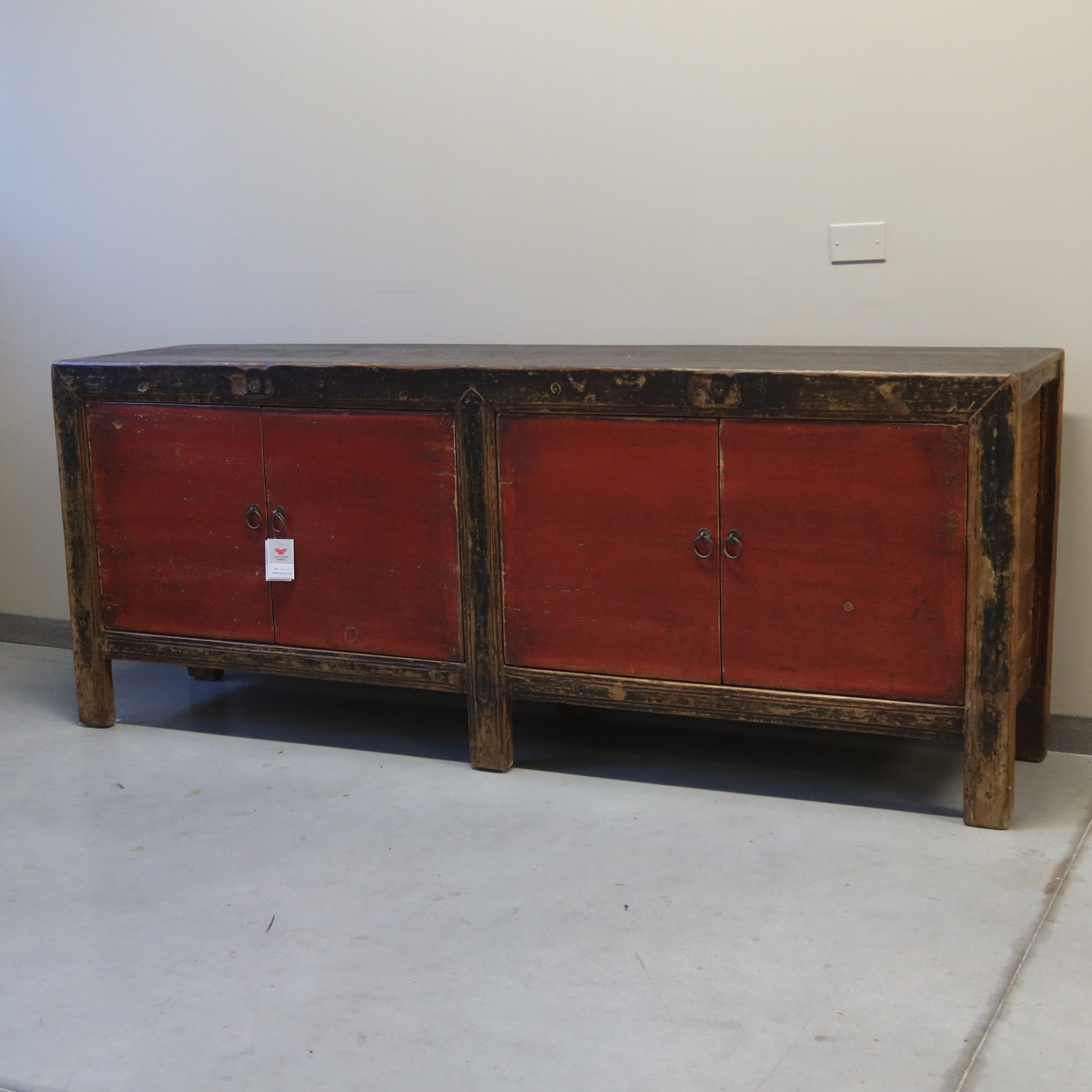 MADIA MONGOLIA 2 PANNELLI LACCA ROSSA