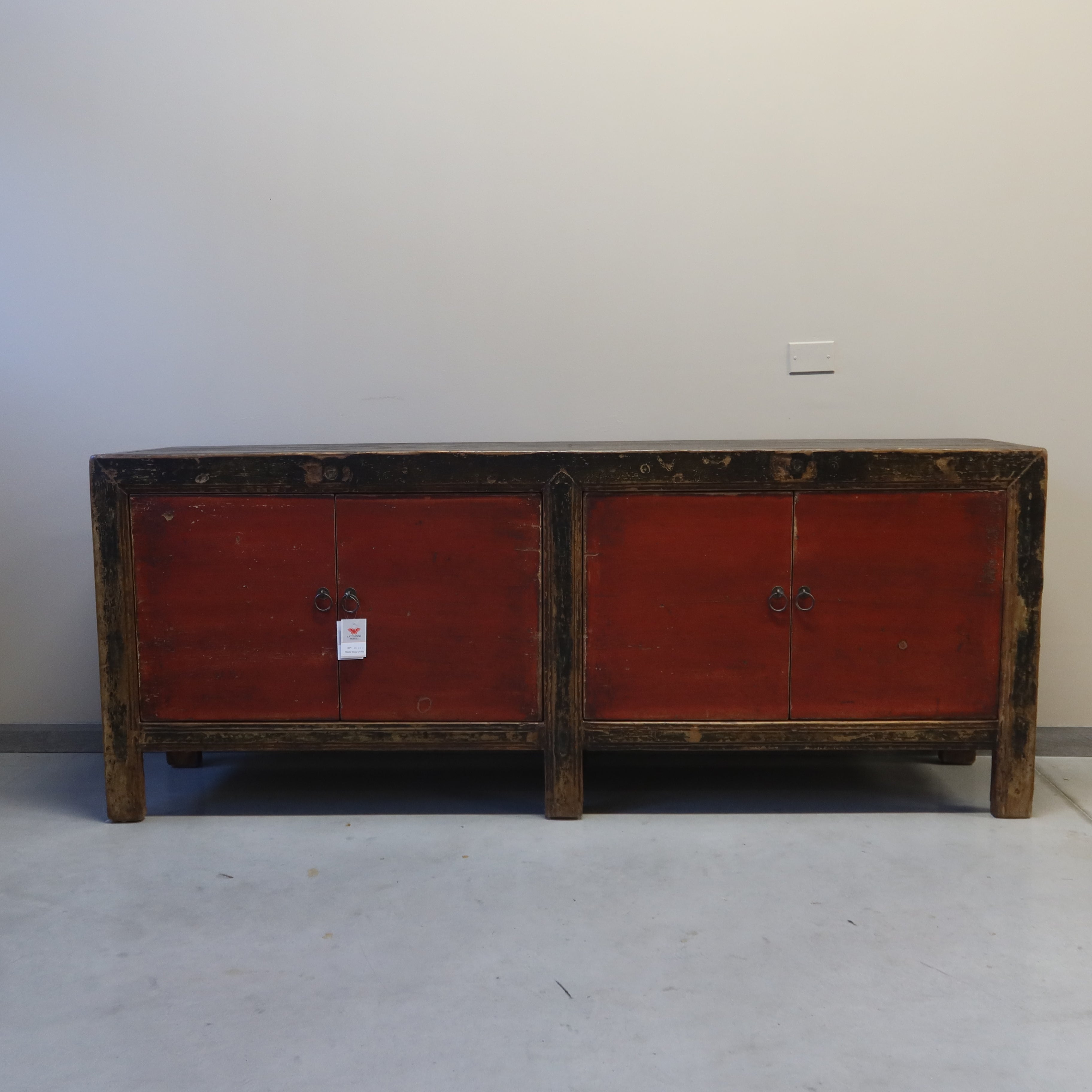 MADIA MONGOLIA 2 PANNELLI LACCA ROSSA