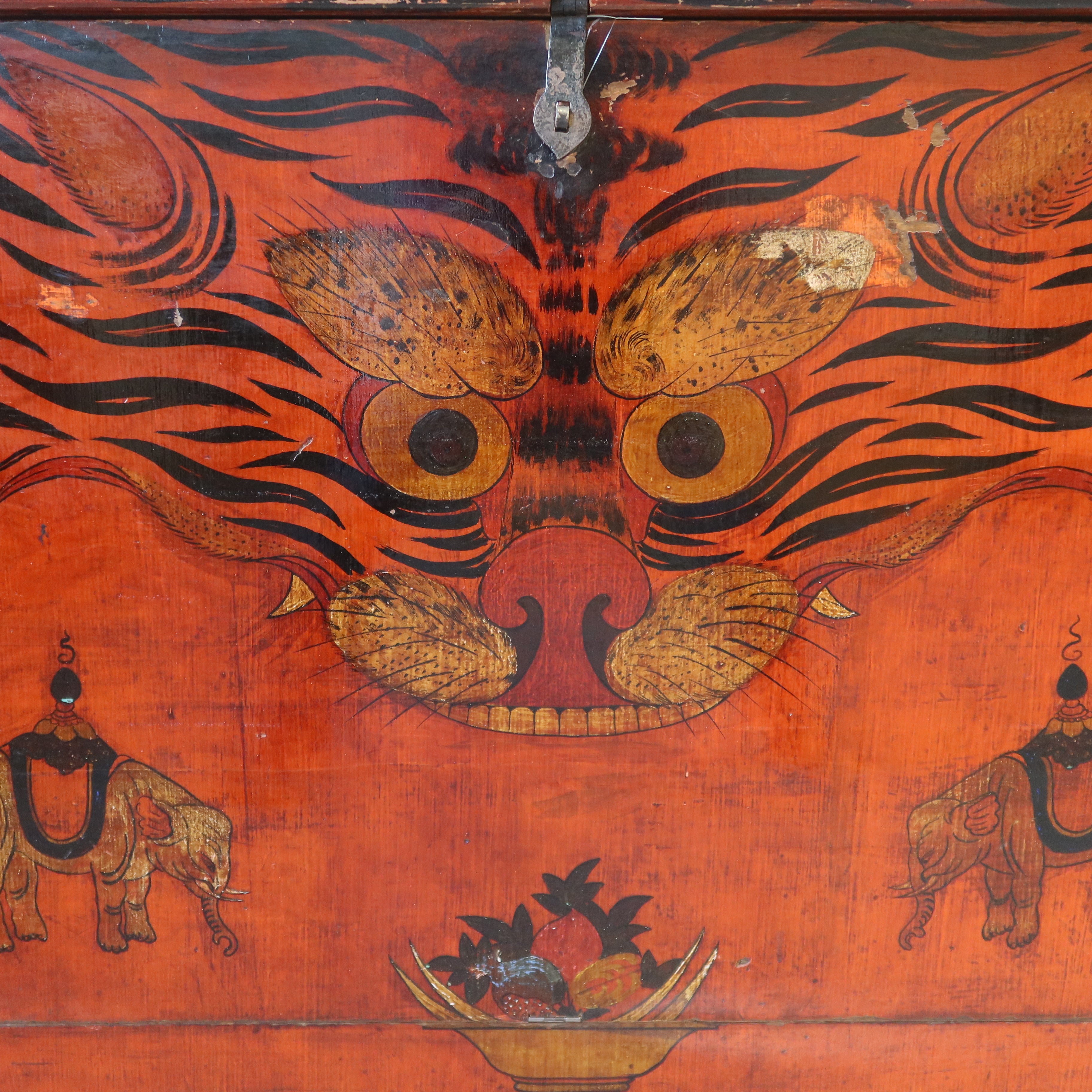 MADIA CINESE DEL QINGHAI DECORO TIGRE