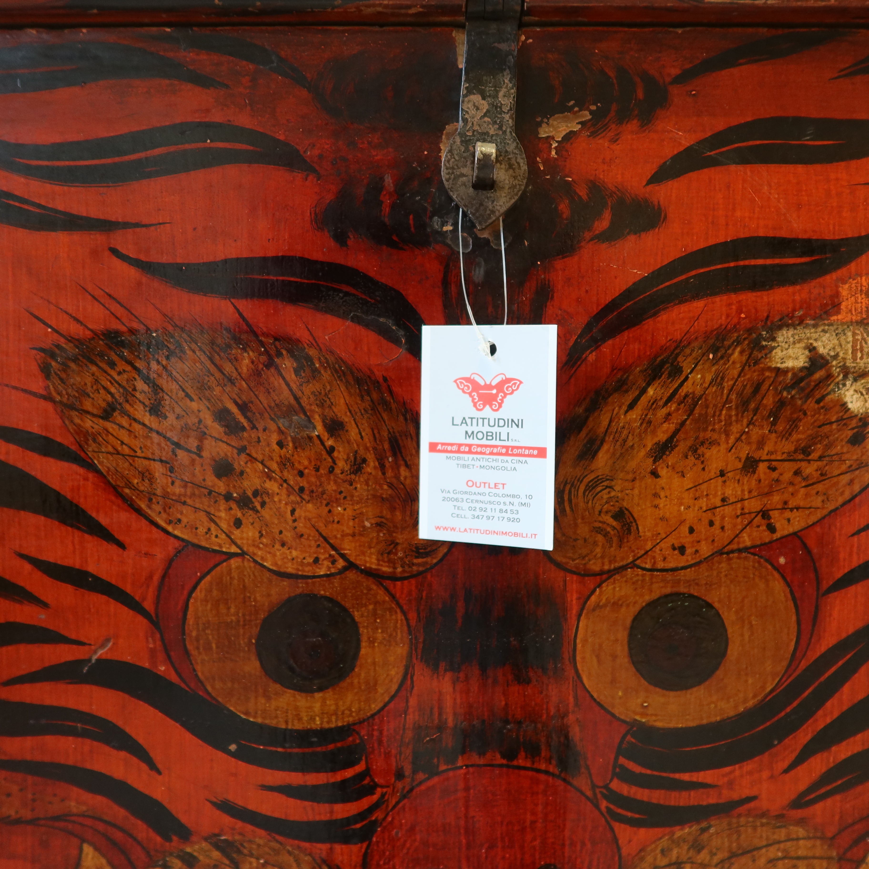 MADIA CINESE DEL QINGHAI DECORO TIGRE