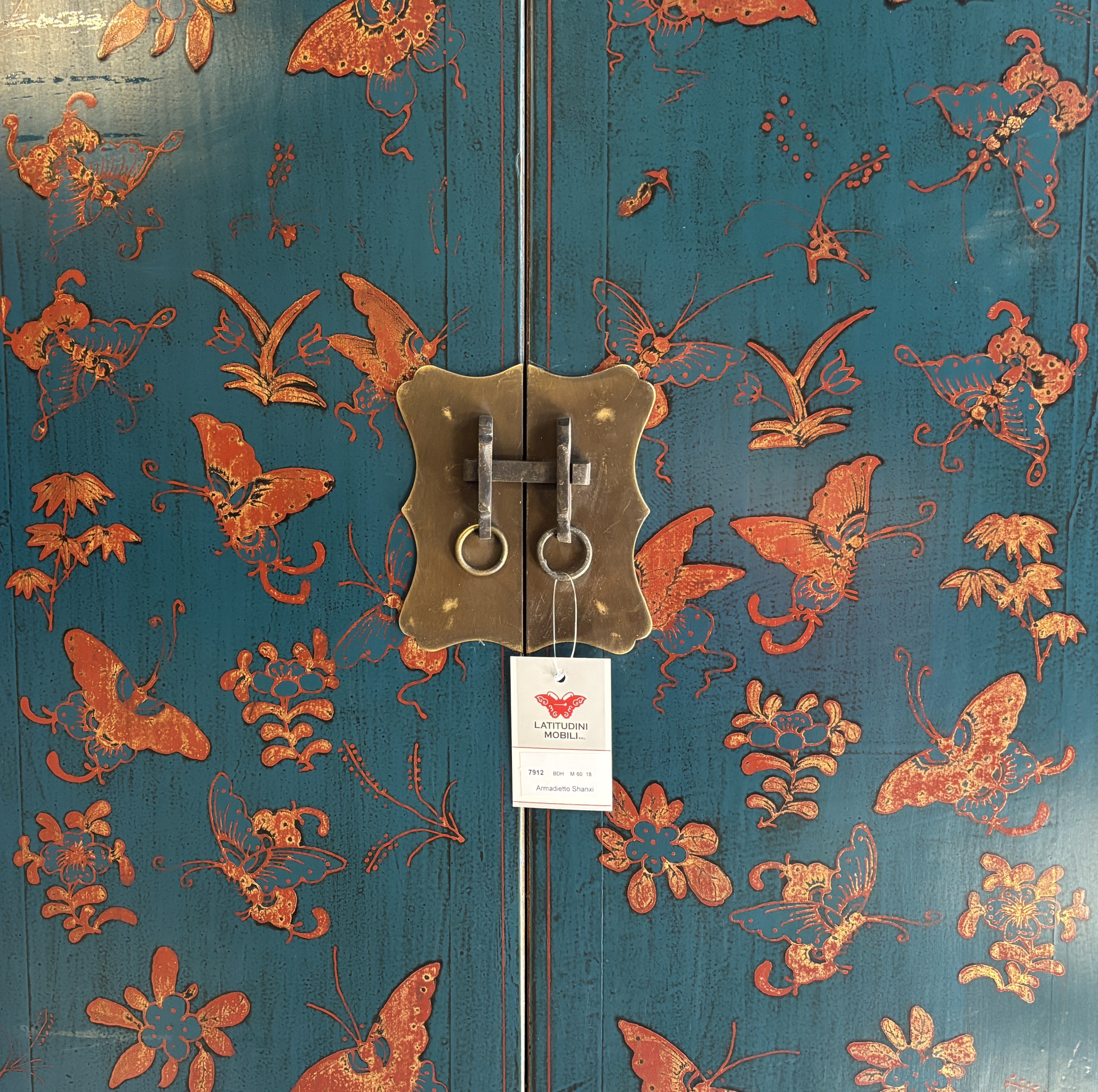 ARMADIETTO CINESE SHANXI DECORATO