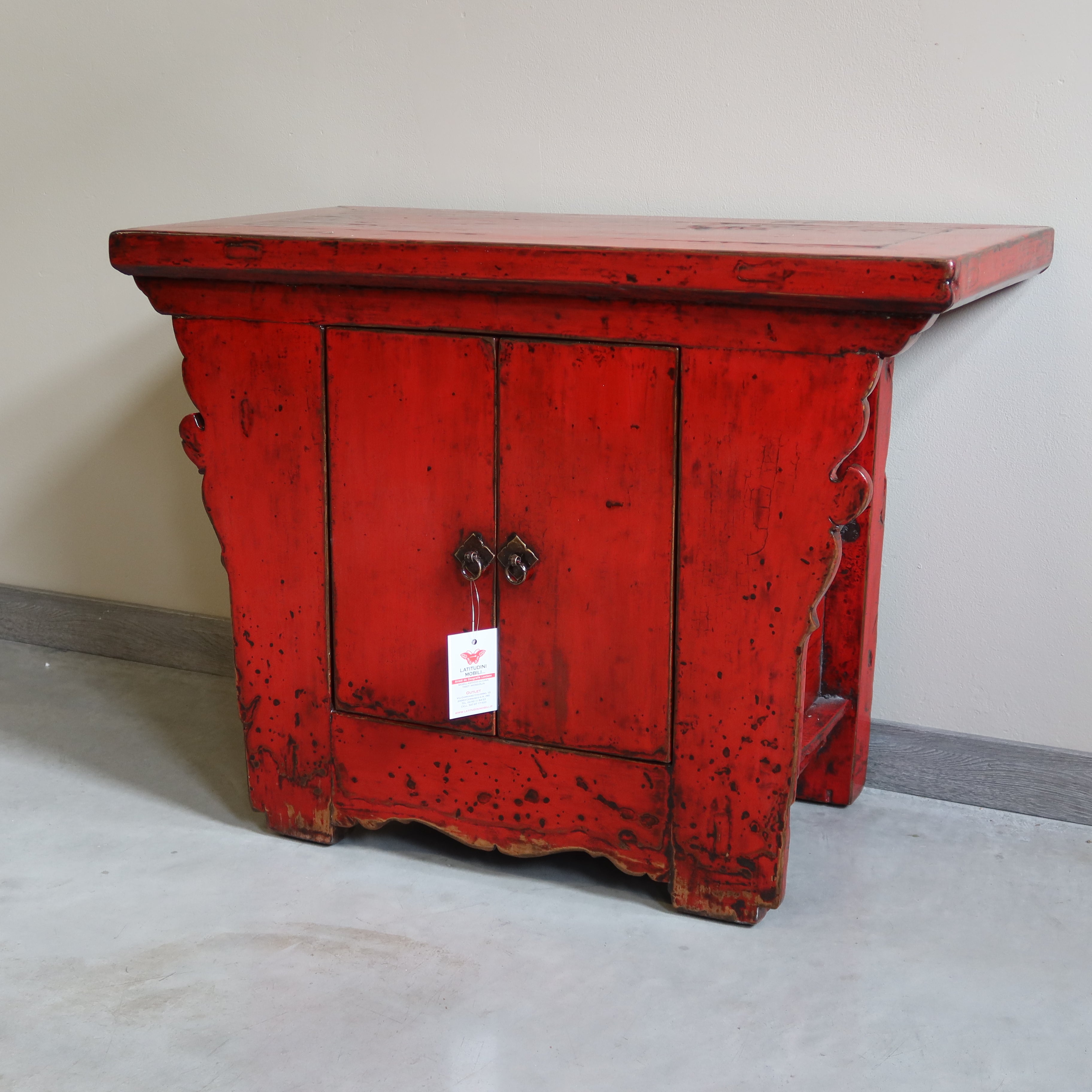 ALTARINO CINESE LACCA ROSSA