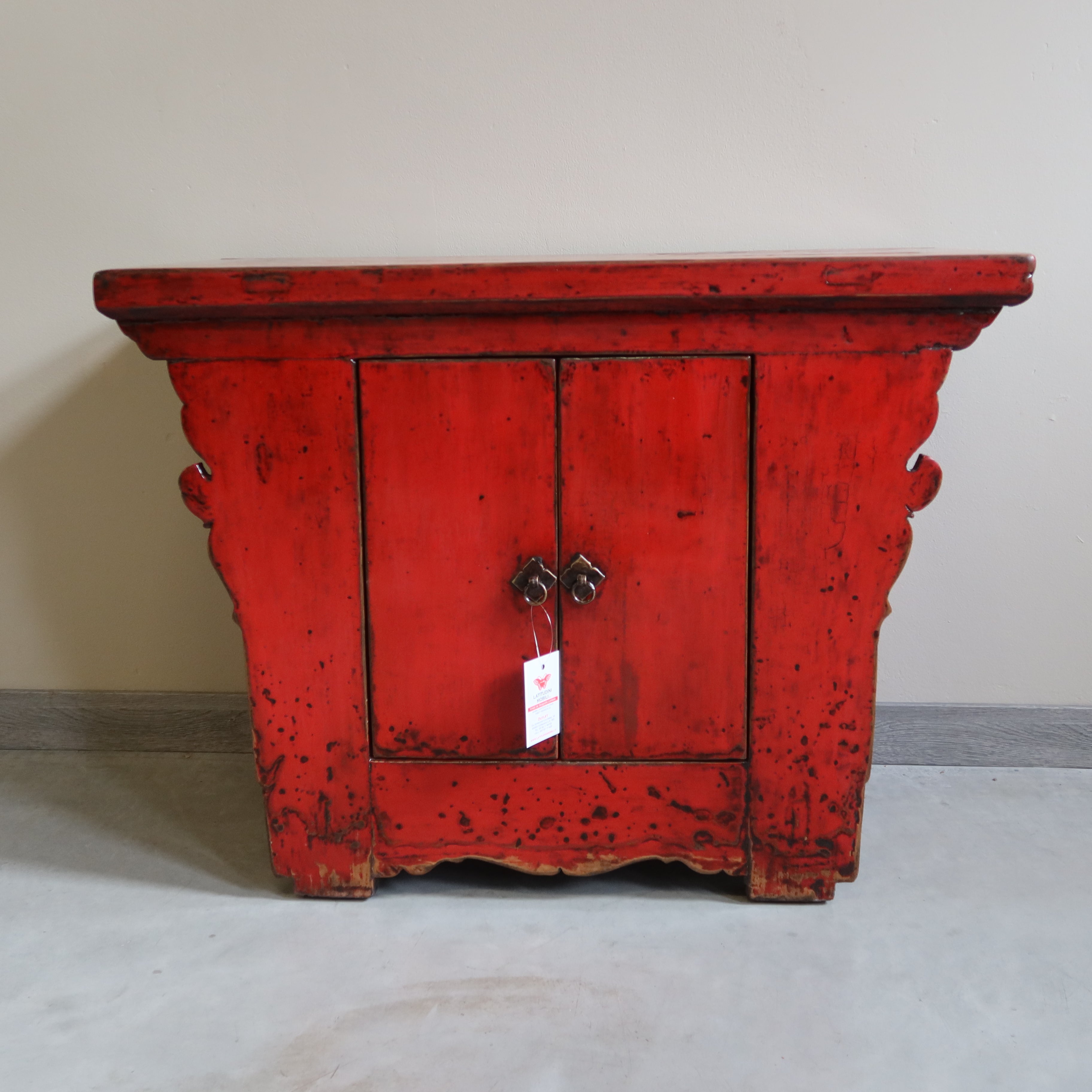 ALTARINO CINESE LACCA ROSSA