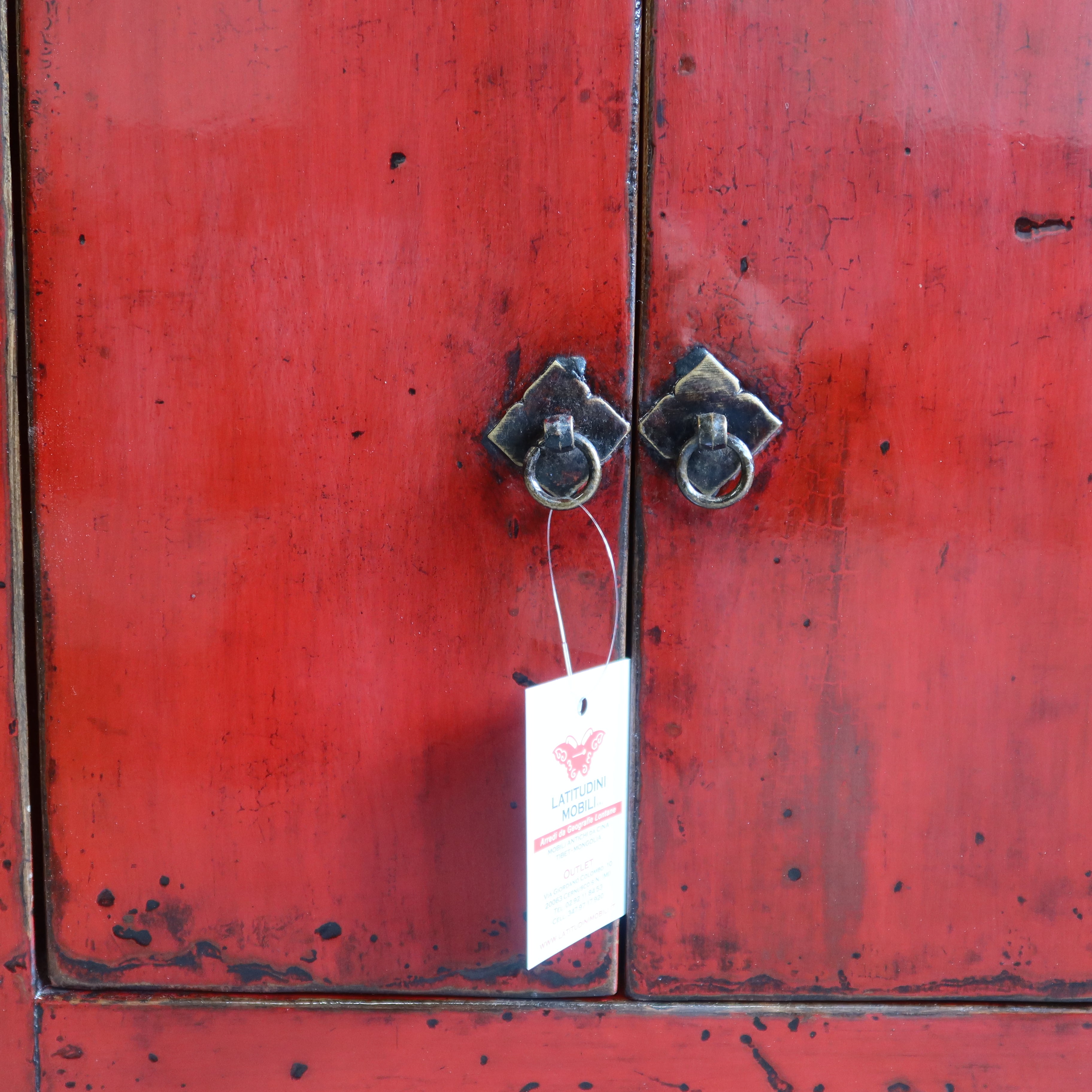 ALTARINO CINESE LACCA ROSSA