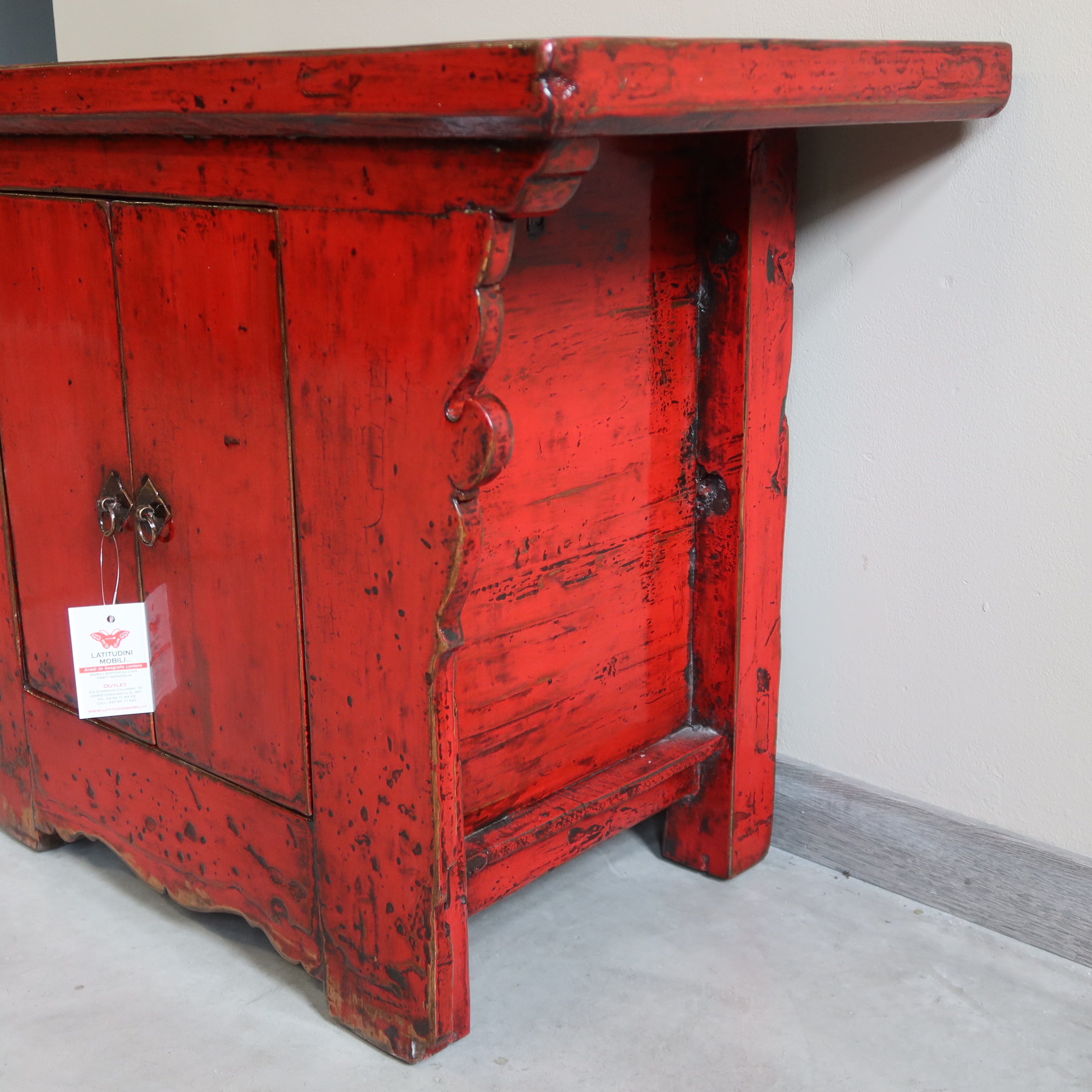 ALTARINO CINESE LACCA ROSSA