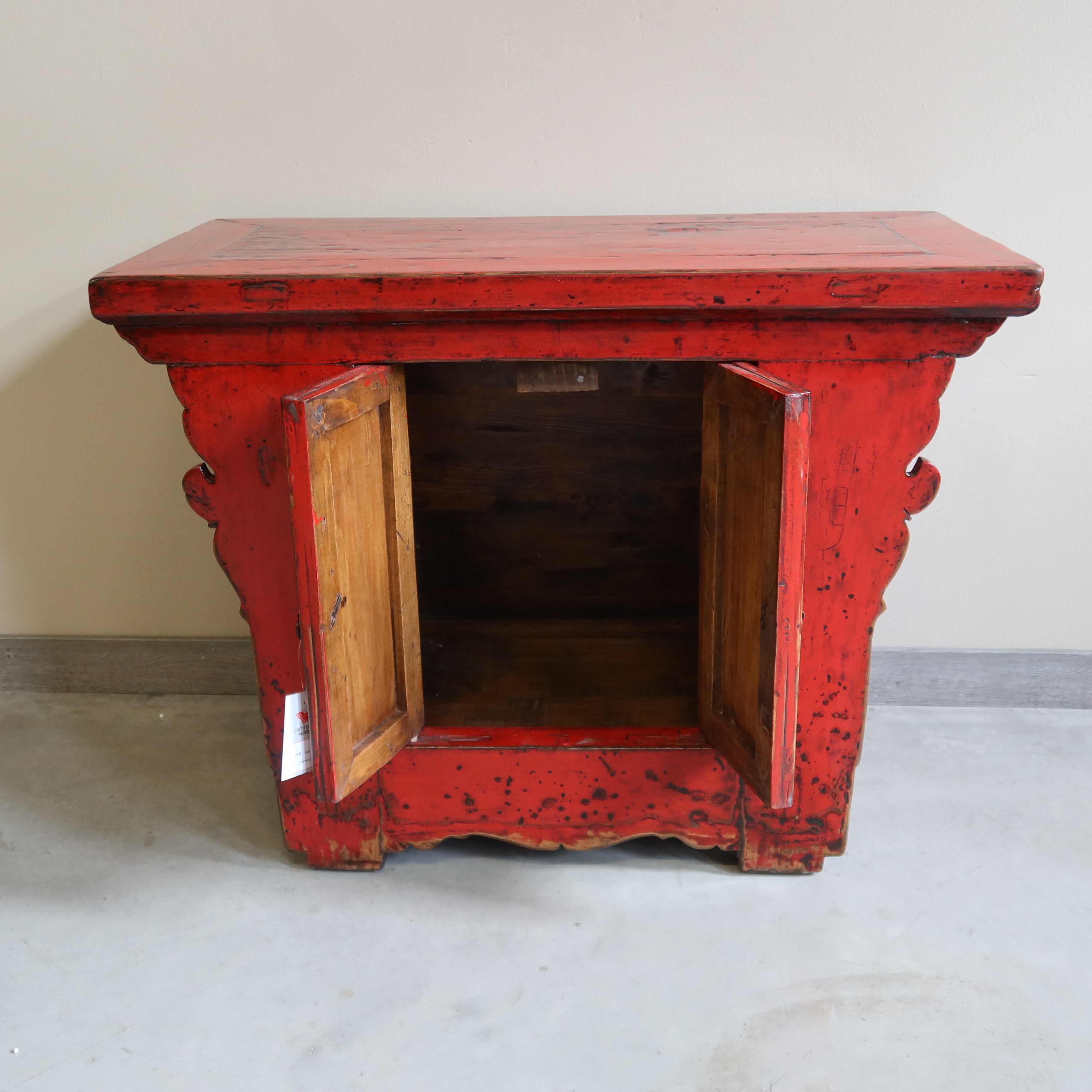 ALTARINO CINESE LACCA ROSSA