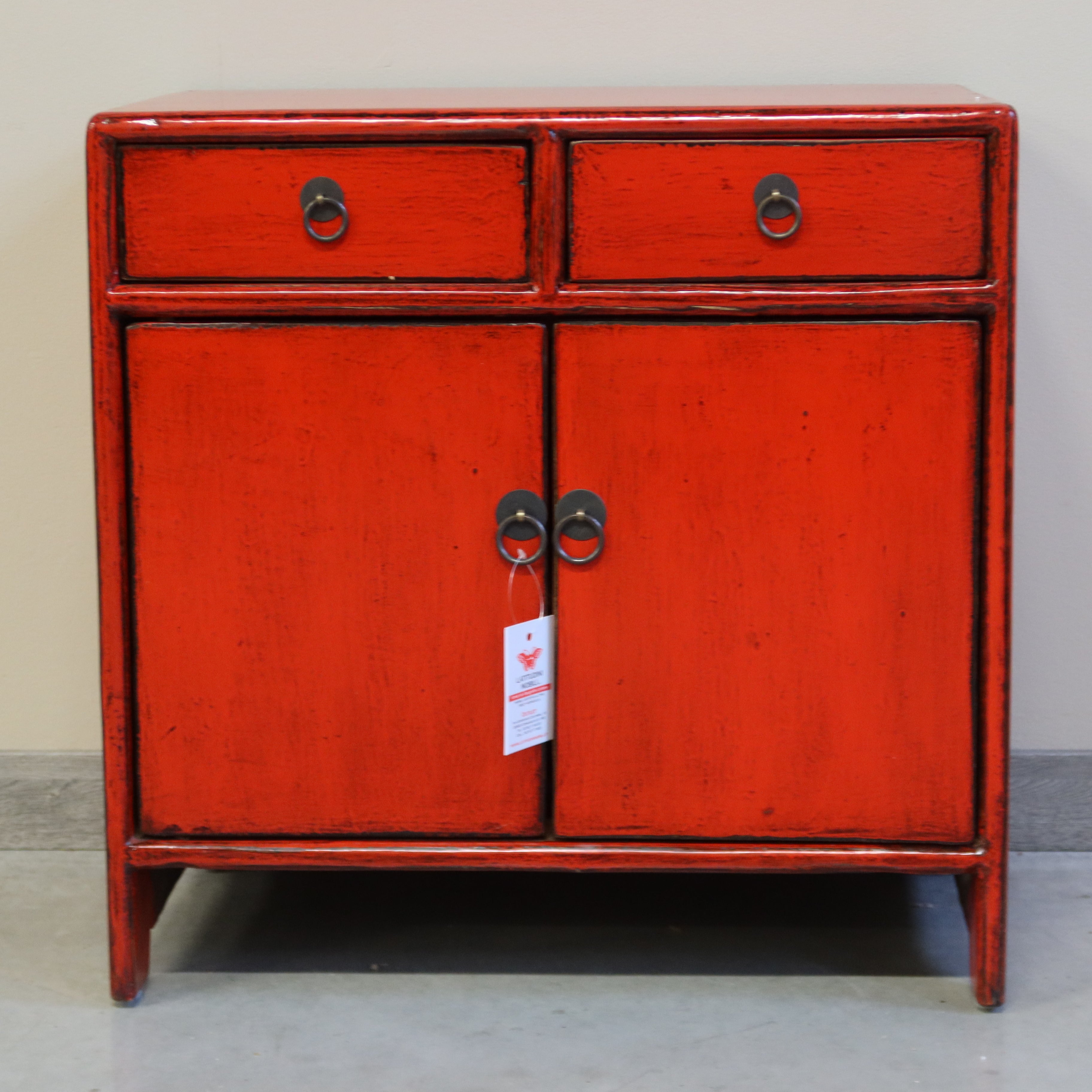 MOBILETTO CINESE LACCA ROSSA