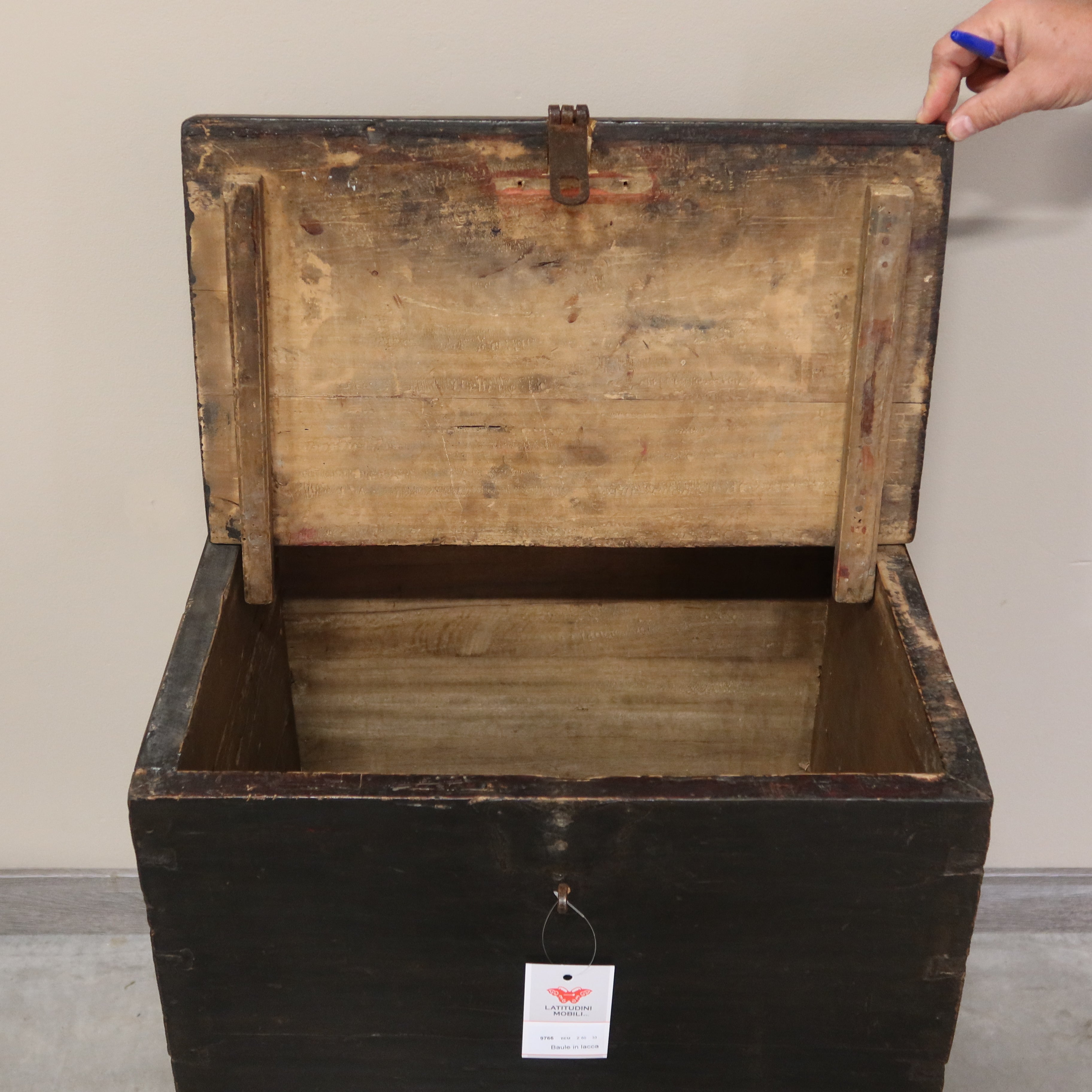 MONEY CHEST LACCA NERA