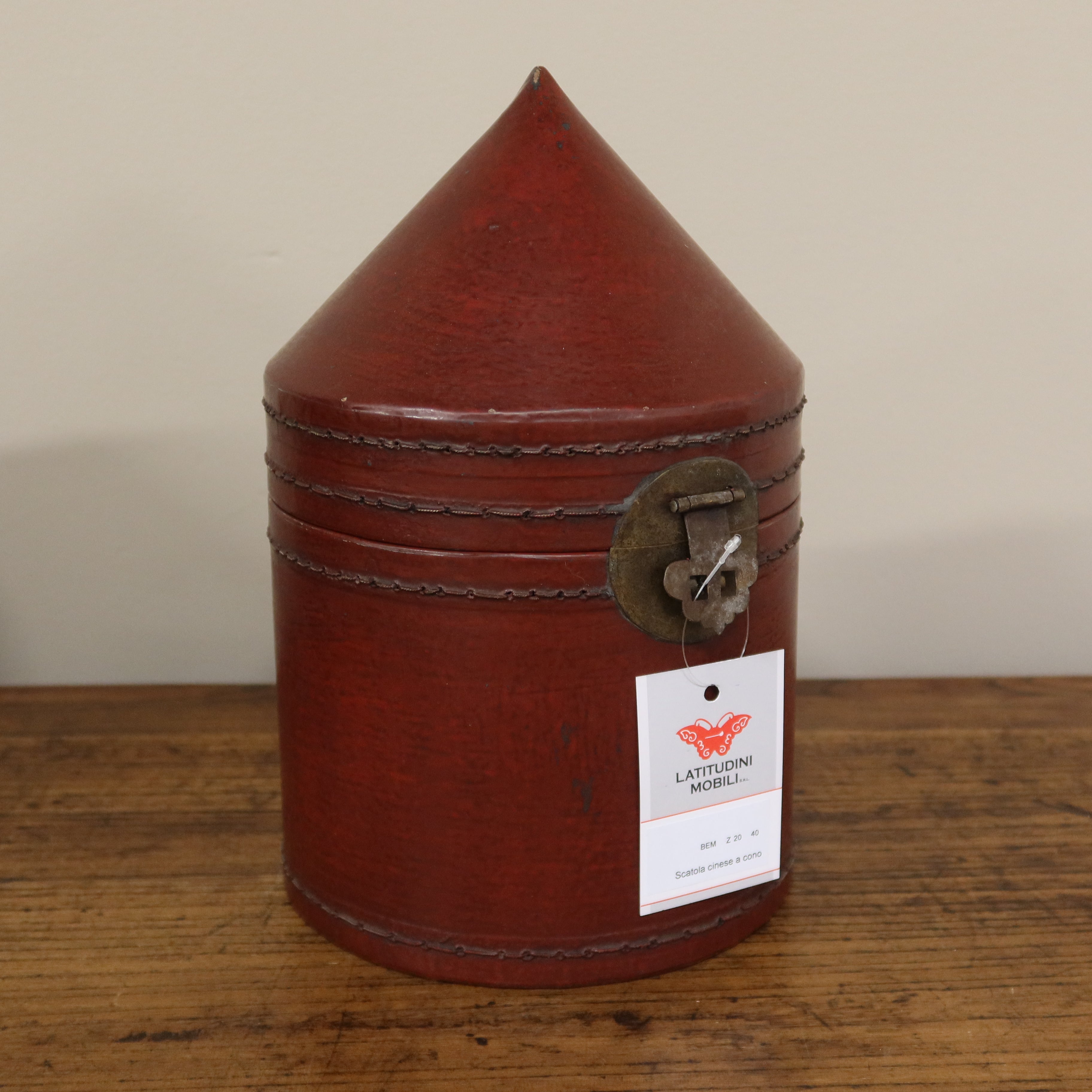 SCATOLA CINESE COPERCHIO CONICO