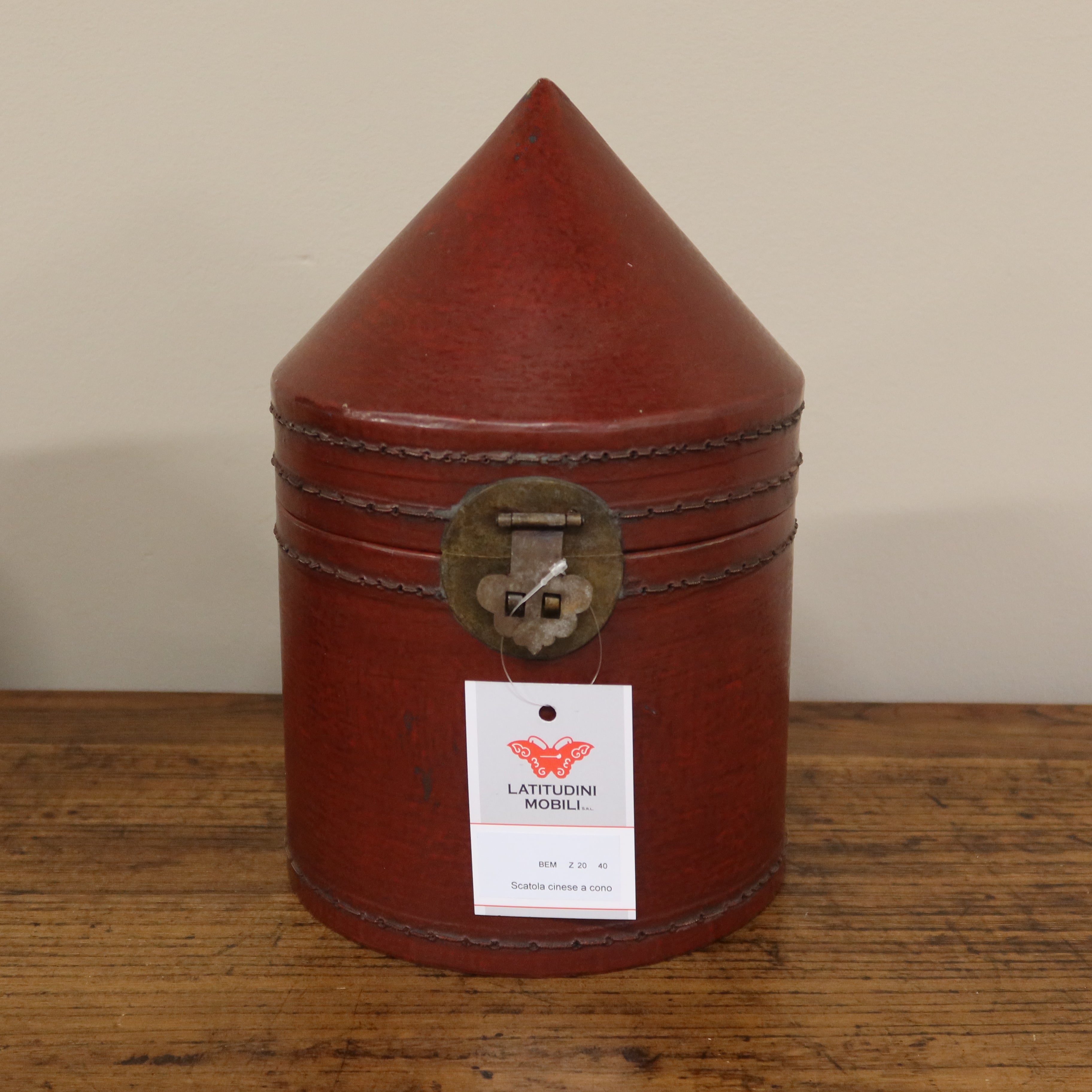 SCATOLA CINESE COPERCHIO CONICO