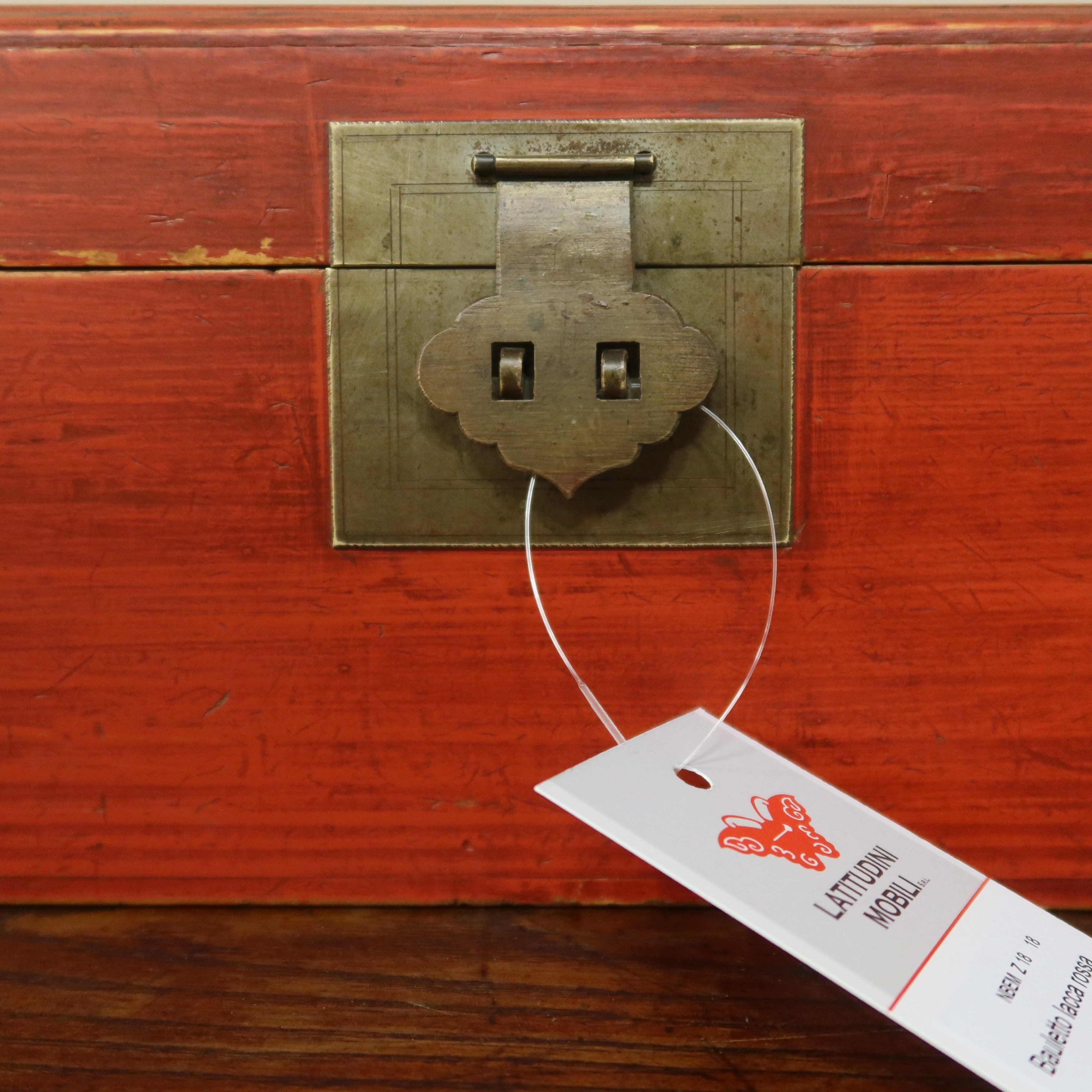 SCATOLA CINESE LACCA ROSSA