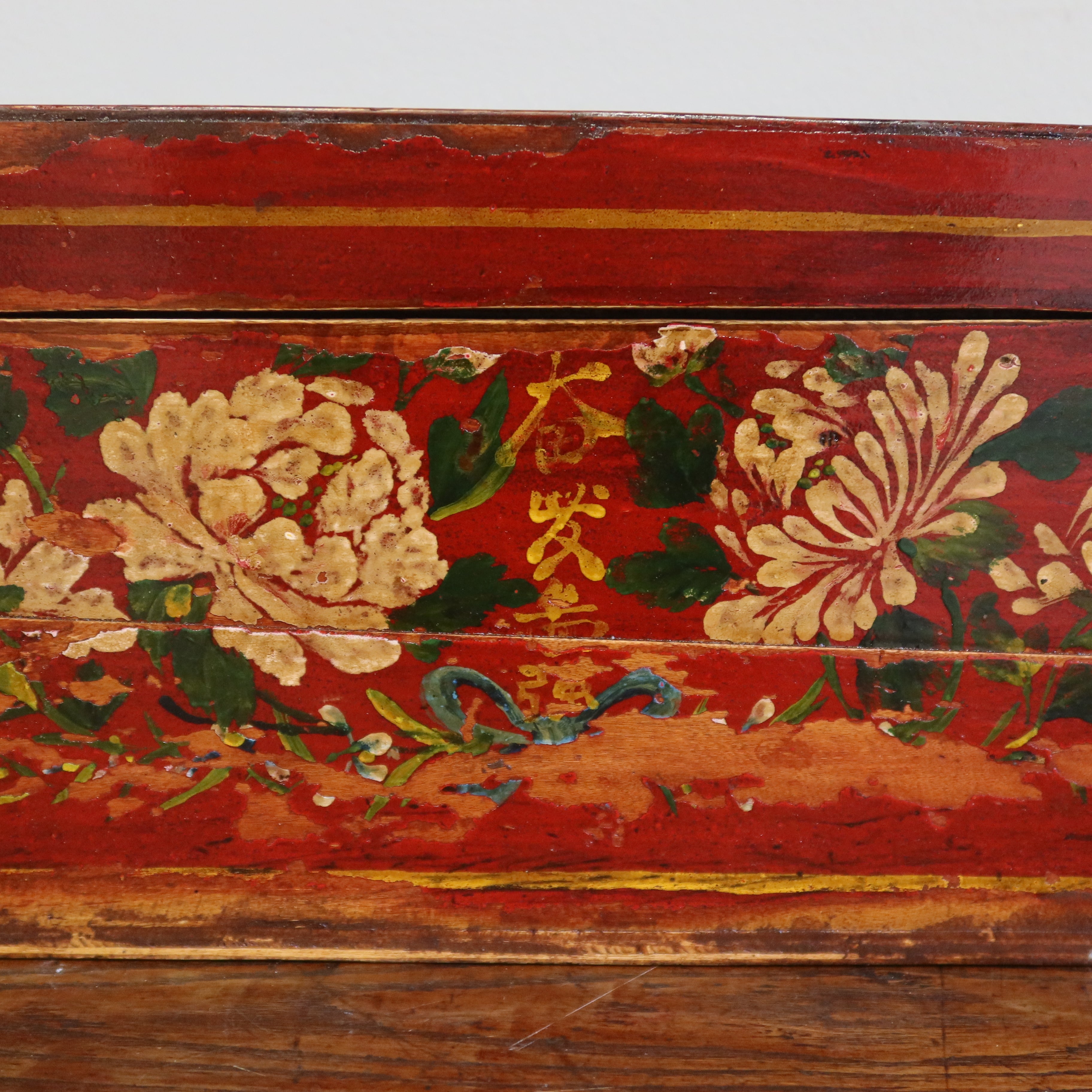 SCATOLA DECORATA DELLA MONGOLIA