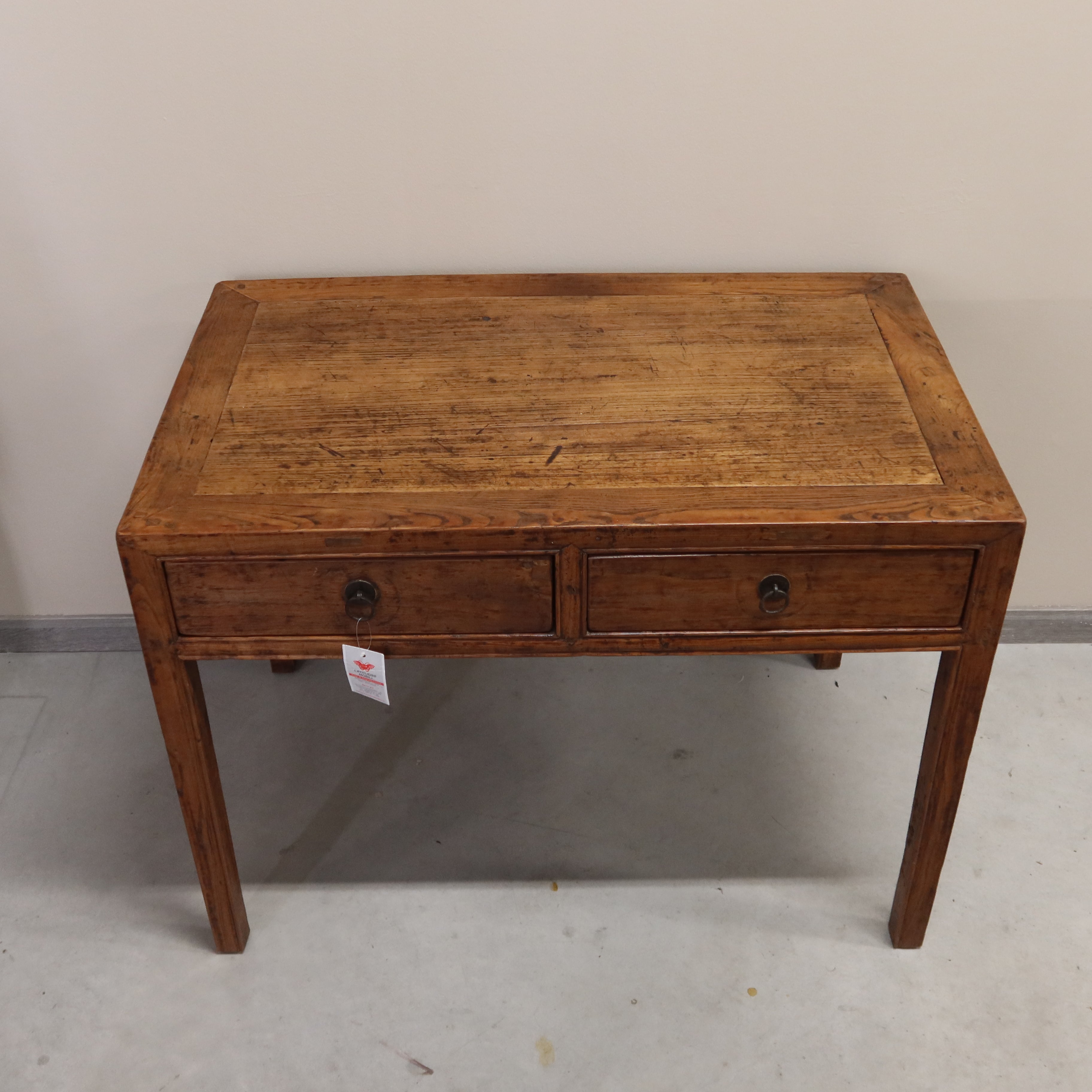 SCRITTOIO OLMO CINESE 2 CASSETTI