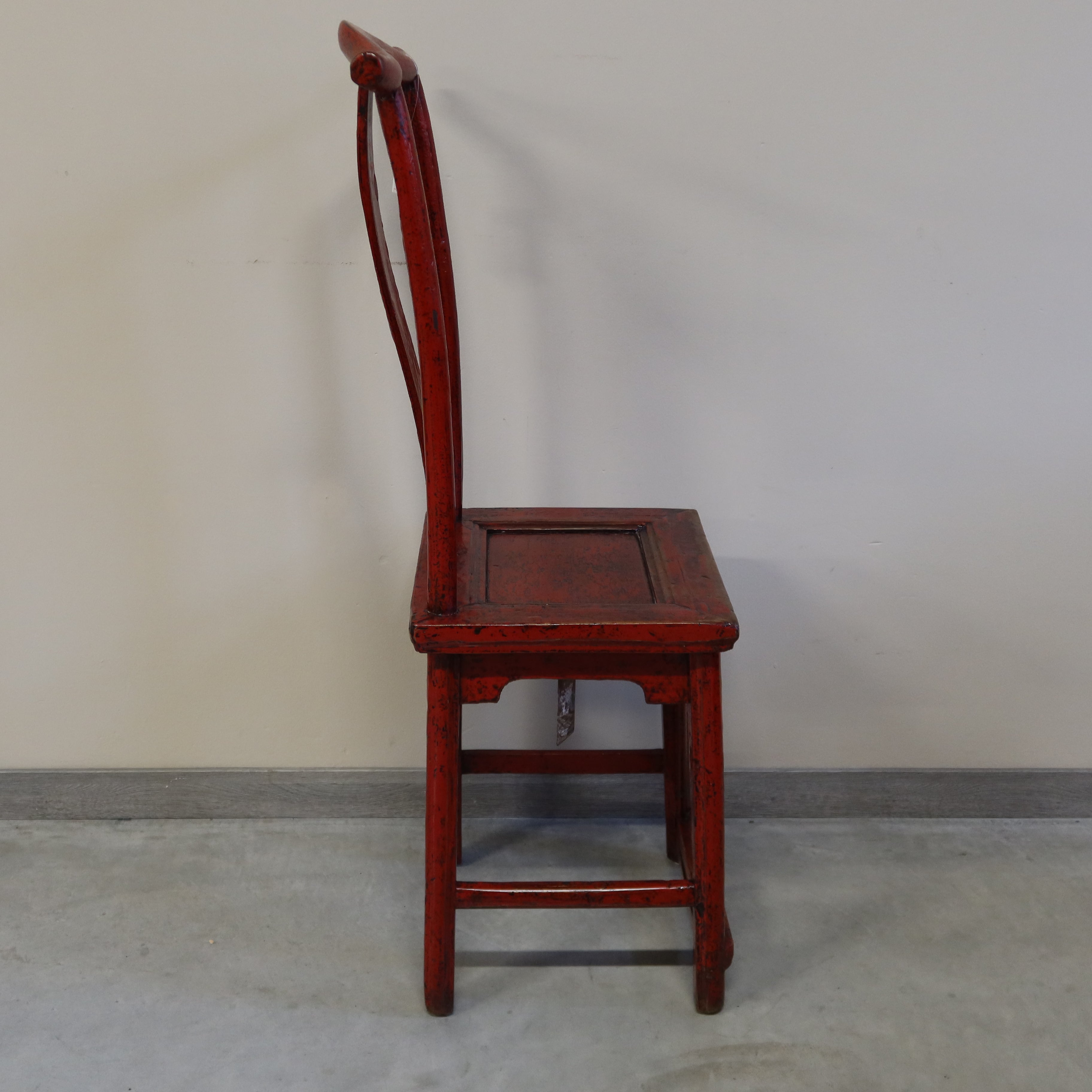 SEDIA DELLO SHANXI LACCA ROSSA