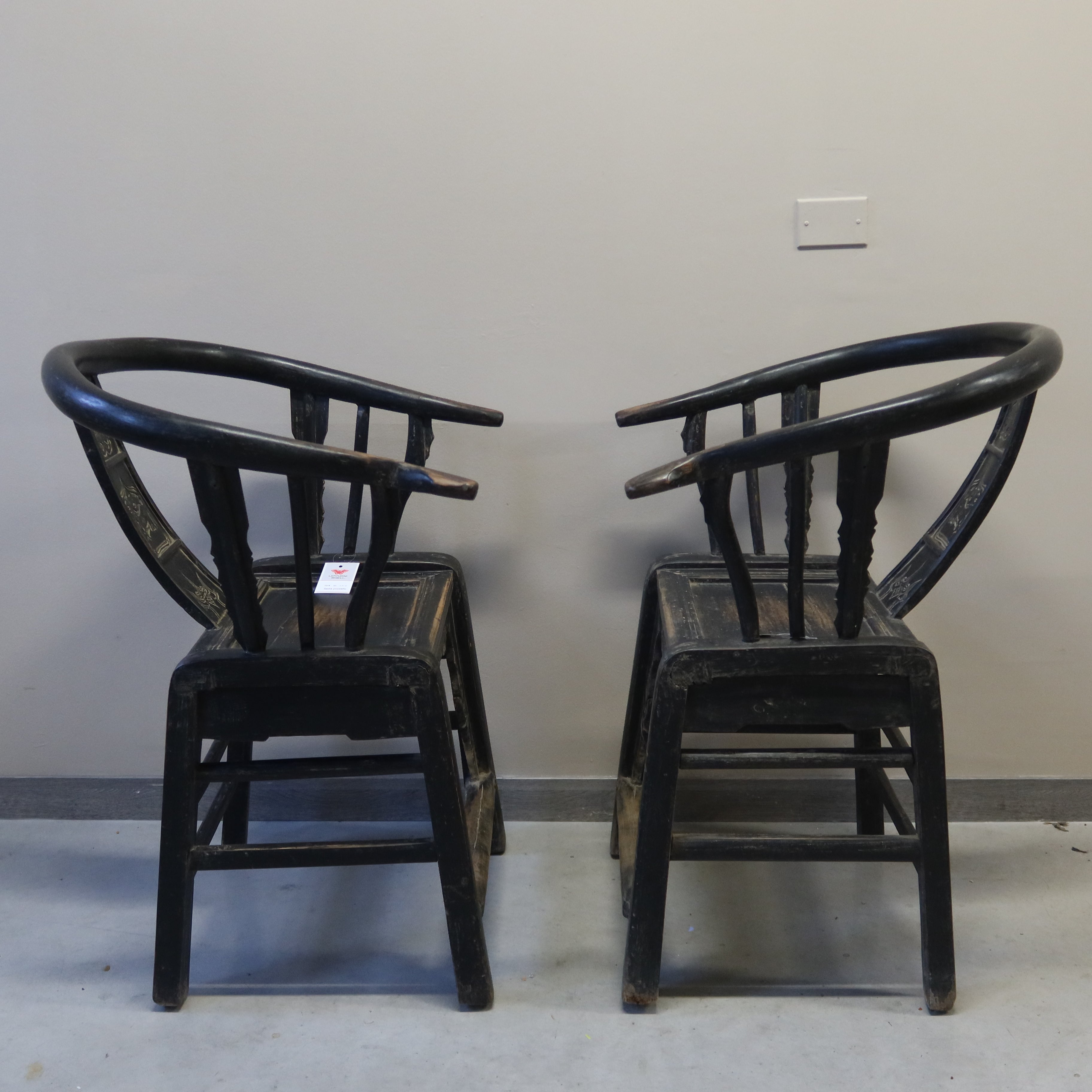 SEDIA OLMO CINESE A POZZETTO