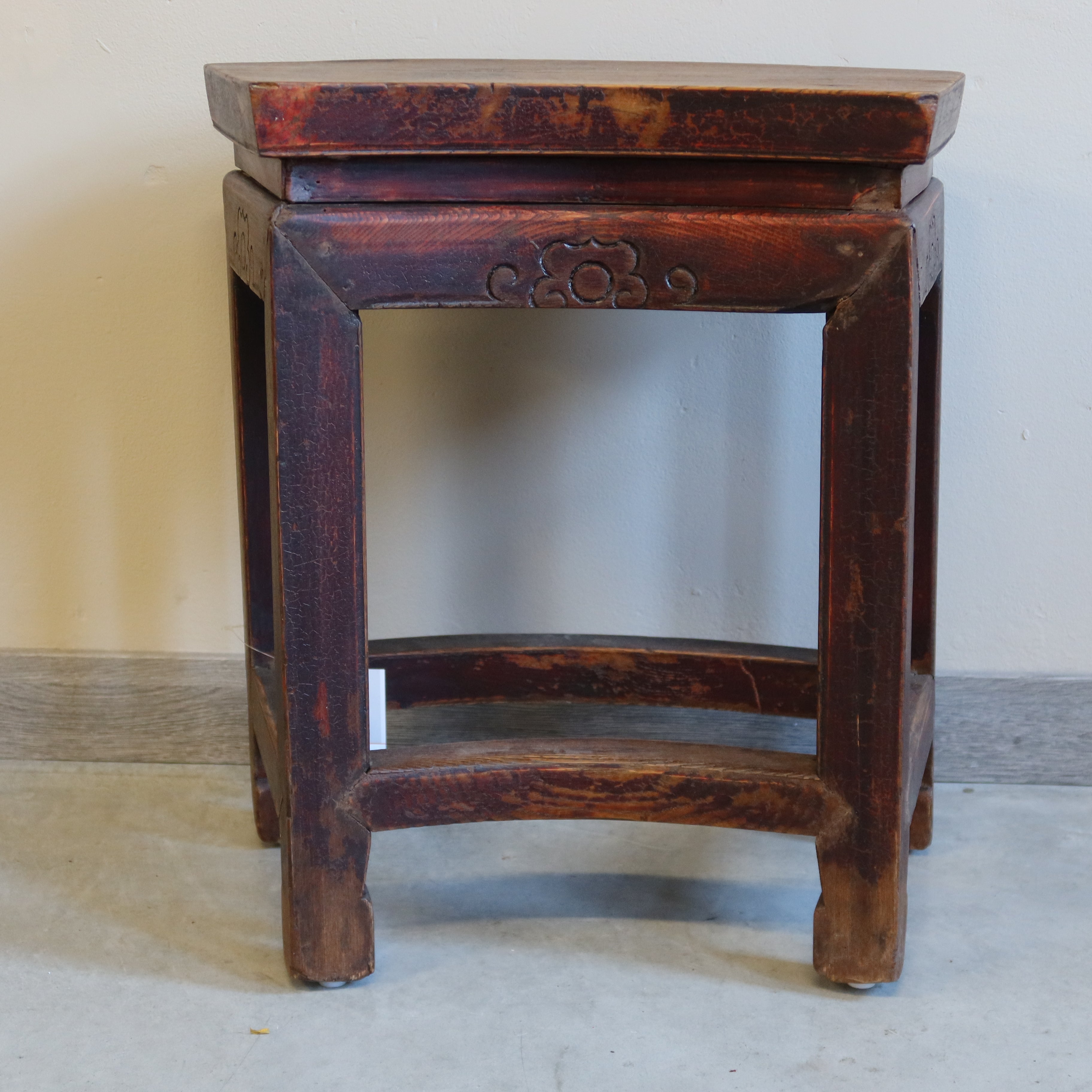 SGABELLO STONDATO OLMO CINESE