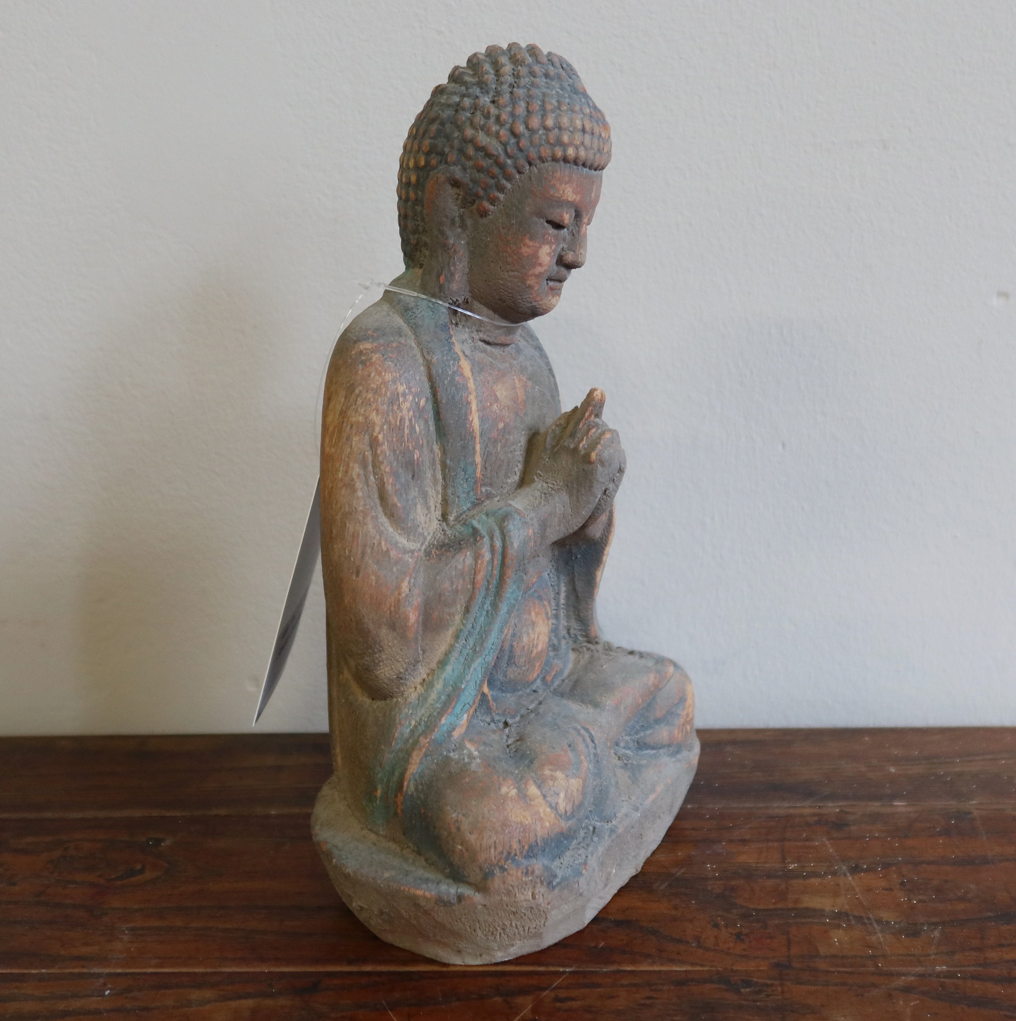 STATUETTA LIGNEA CINESE POSIZIONE LOTO