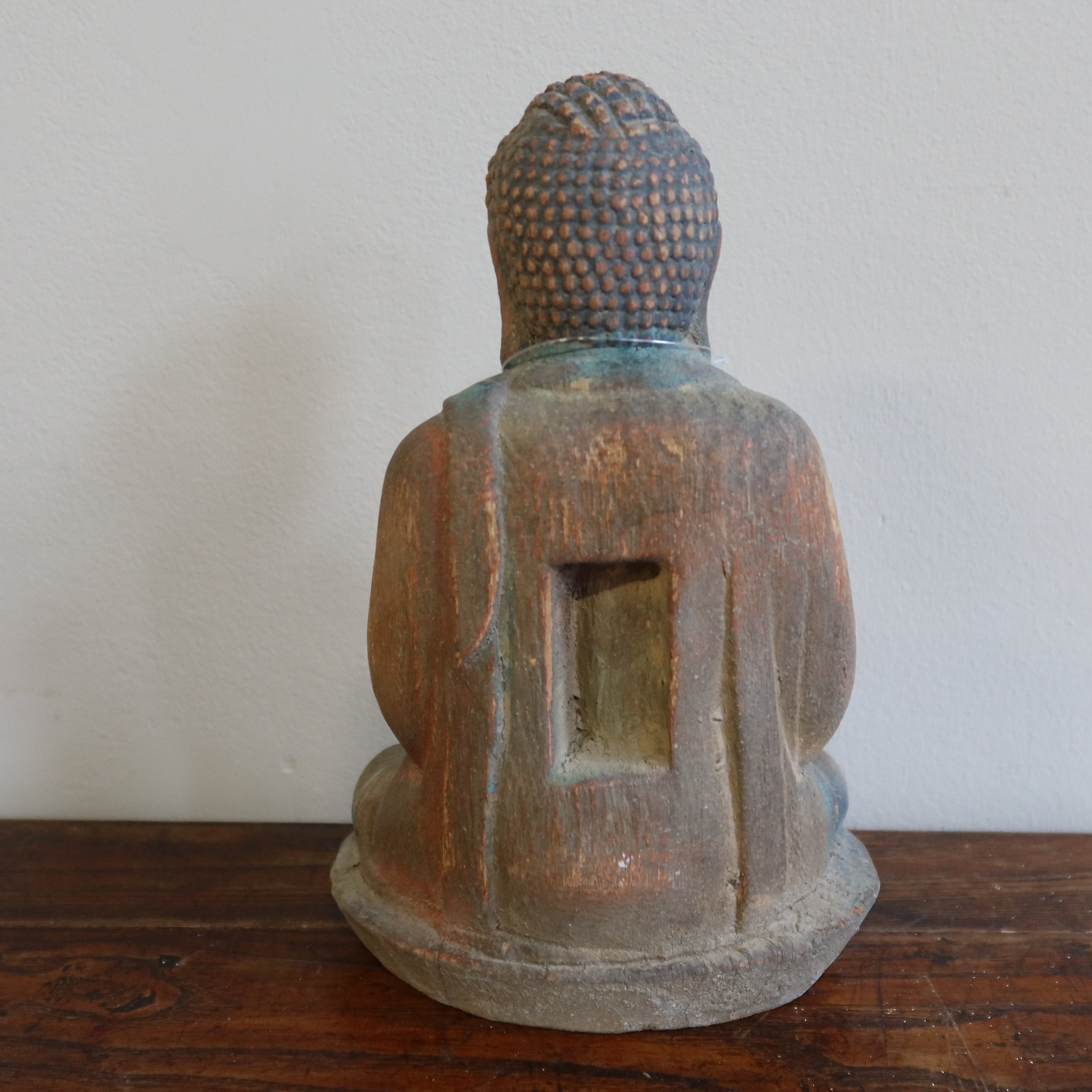 STATUETTA LIGNEA CINESE POSIZIONE LOTO