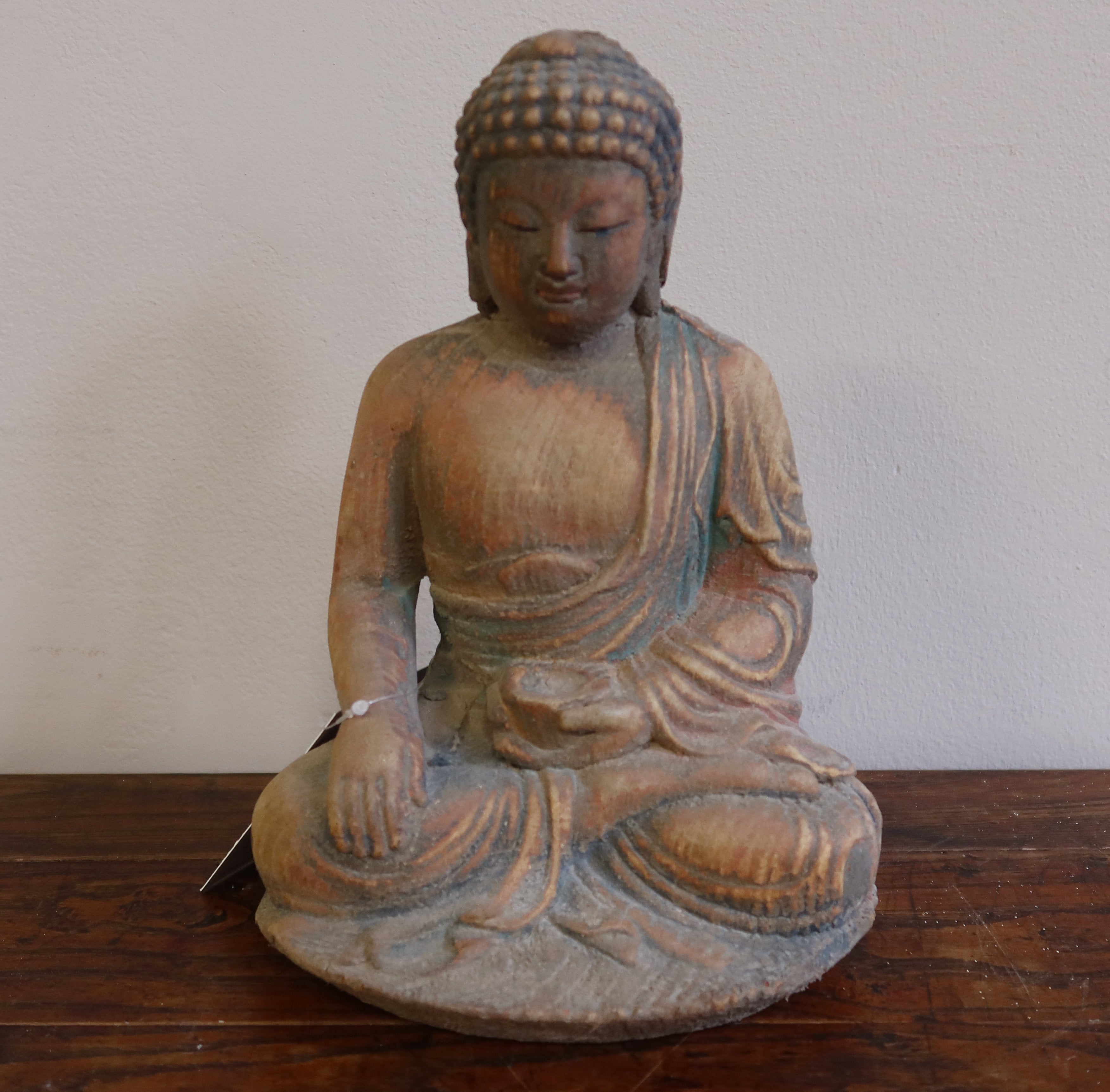 STATUETTA LIGNEA BUDDHISTA