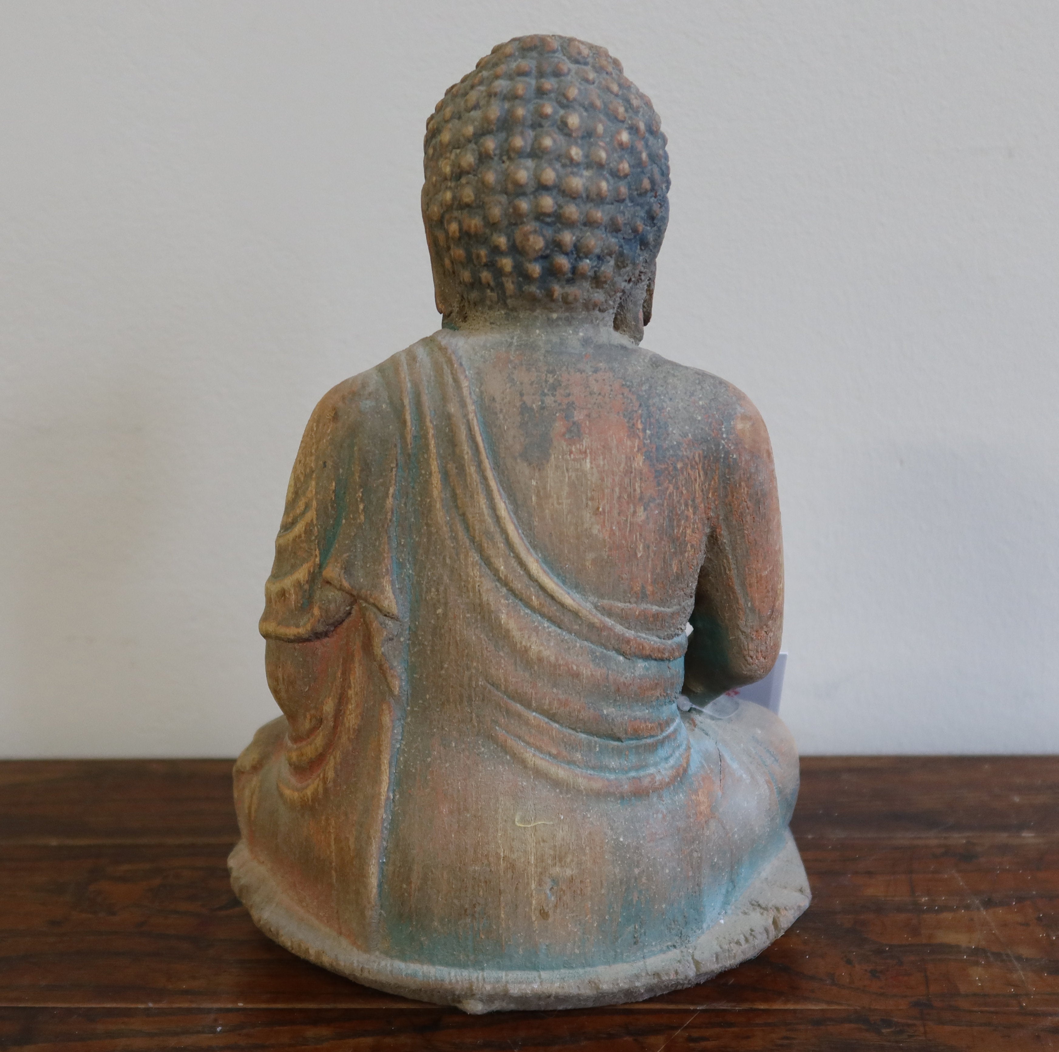 STATUETTA LIGNEA BUDDHISTA