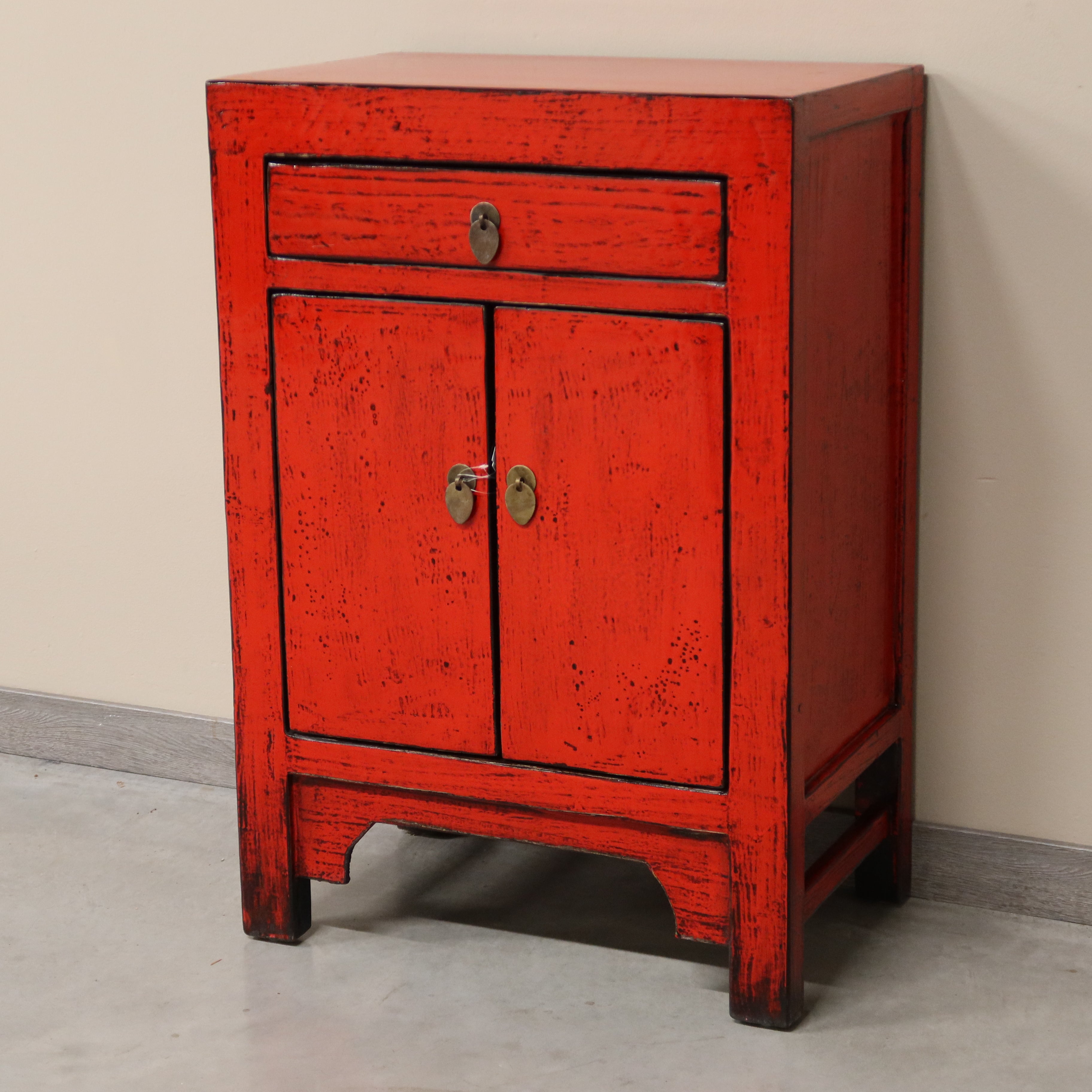 MOBILETTO CINESE DELLO SHANXI LACCA ROSSA