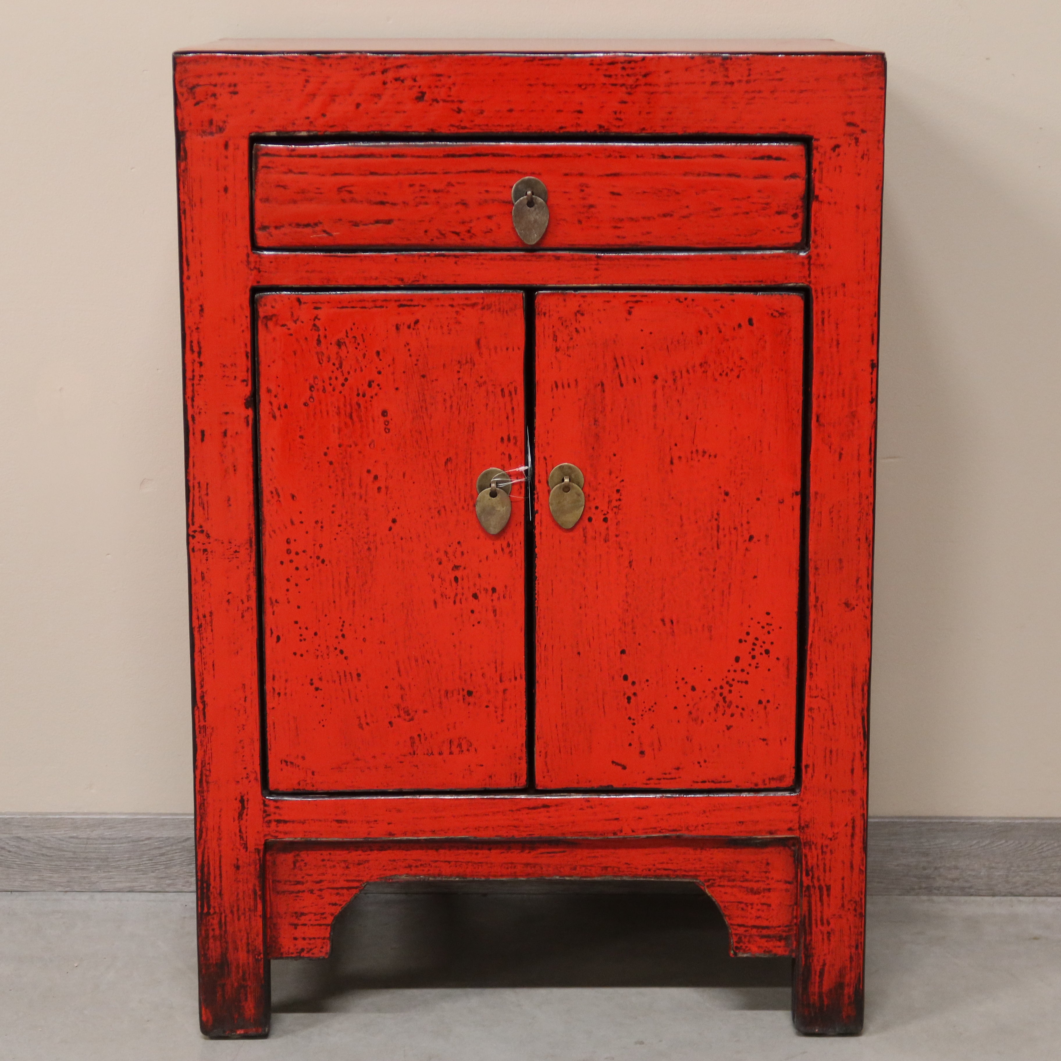 MOBILETTO CINESE DELLO SHANXI LACCA ROSSA