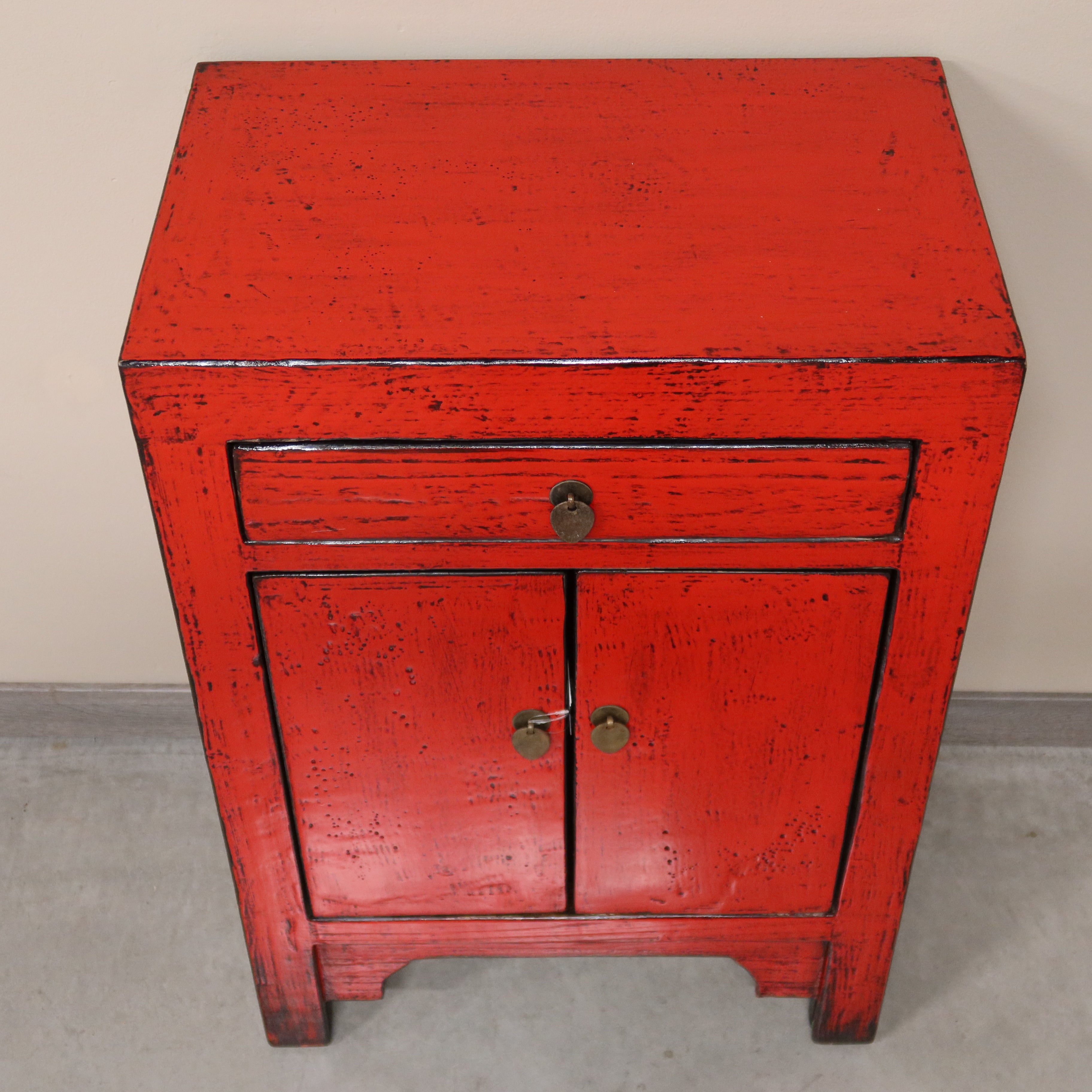 MOBILETTO CINESE DELLO SHANXI LACCA ROSSA