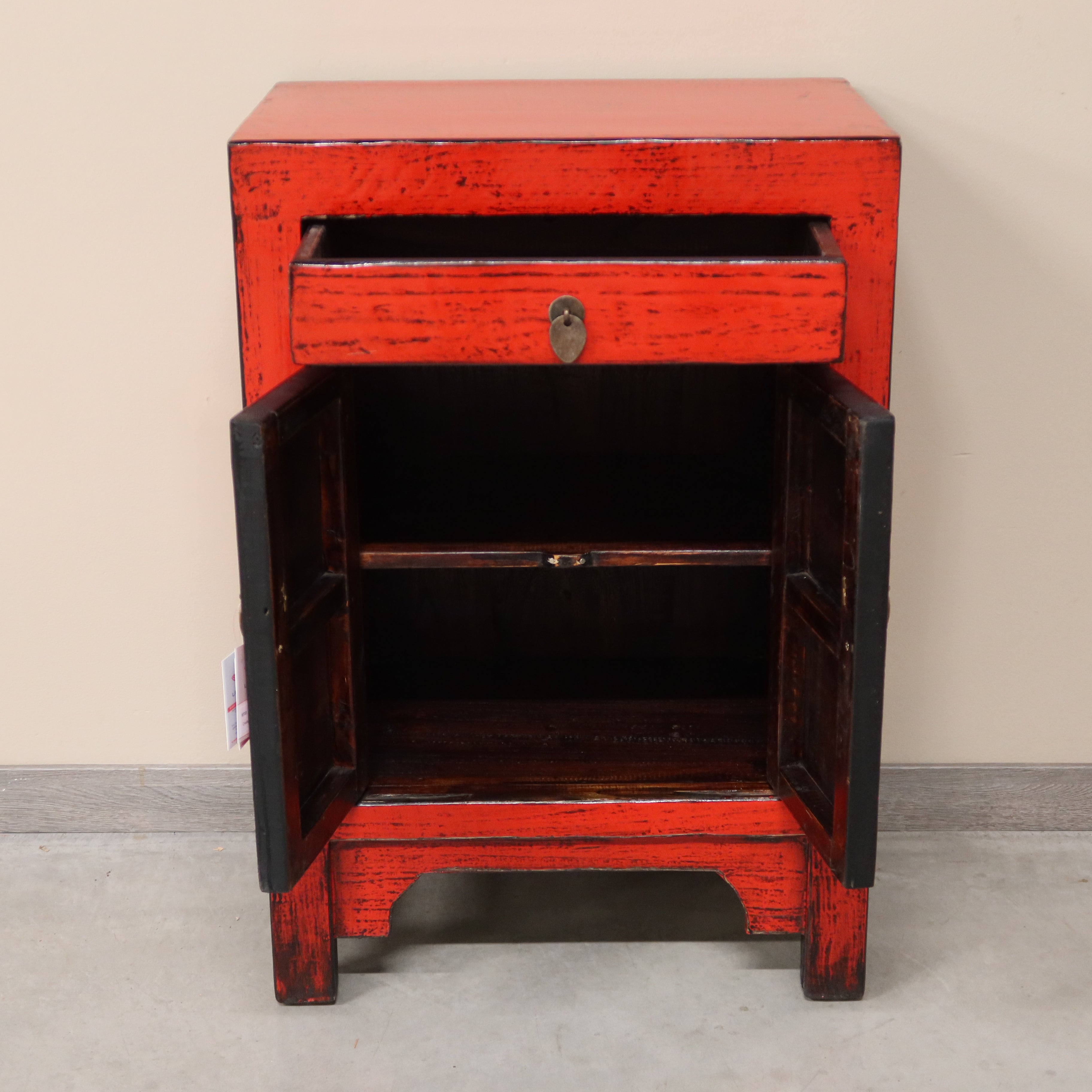 MOBILETTO CINESE DELLO SHANXI LACCA ROSSA