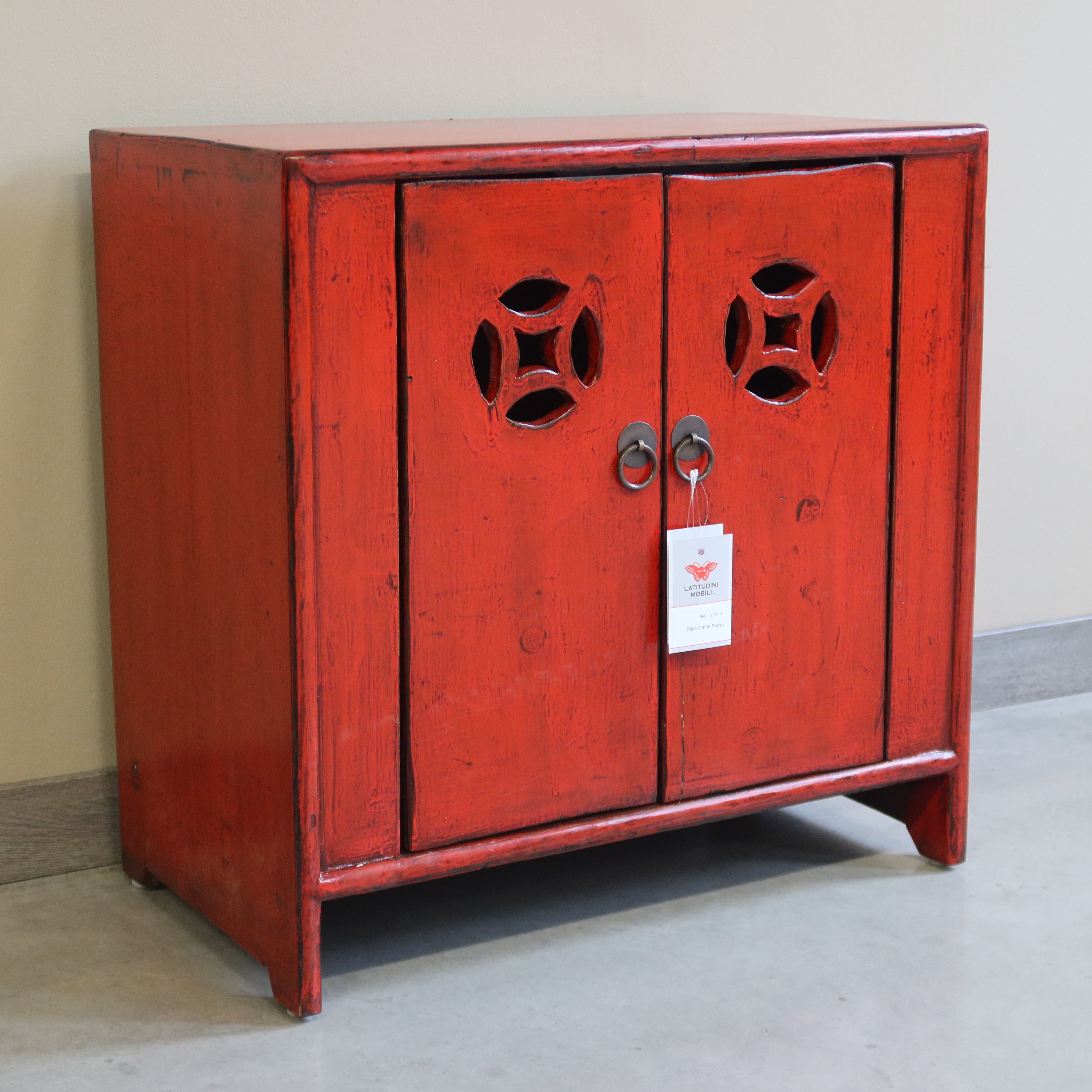 STIPETTO OLMO CINESE LACCA ROSSA