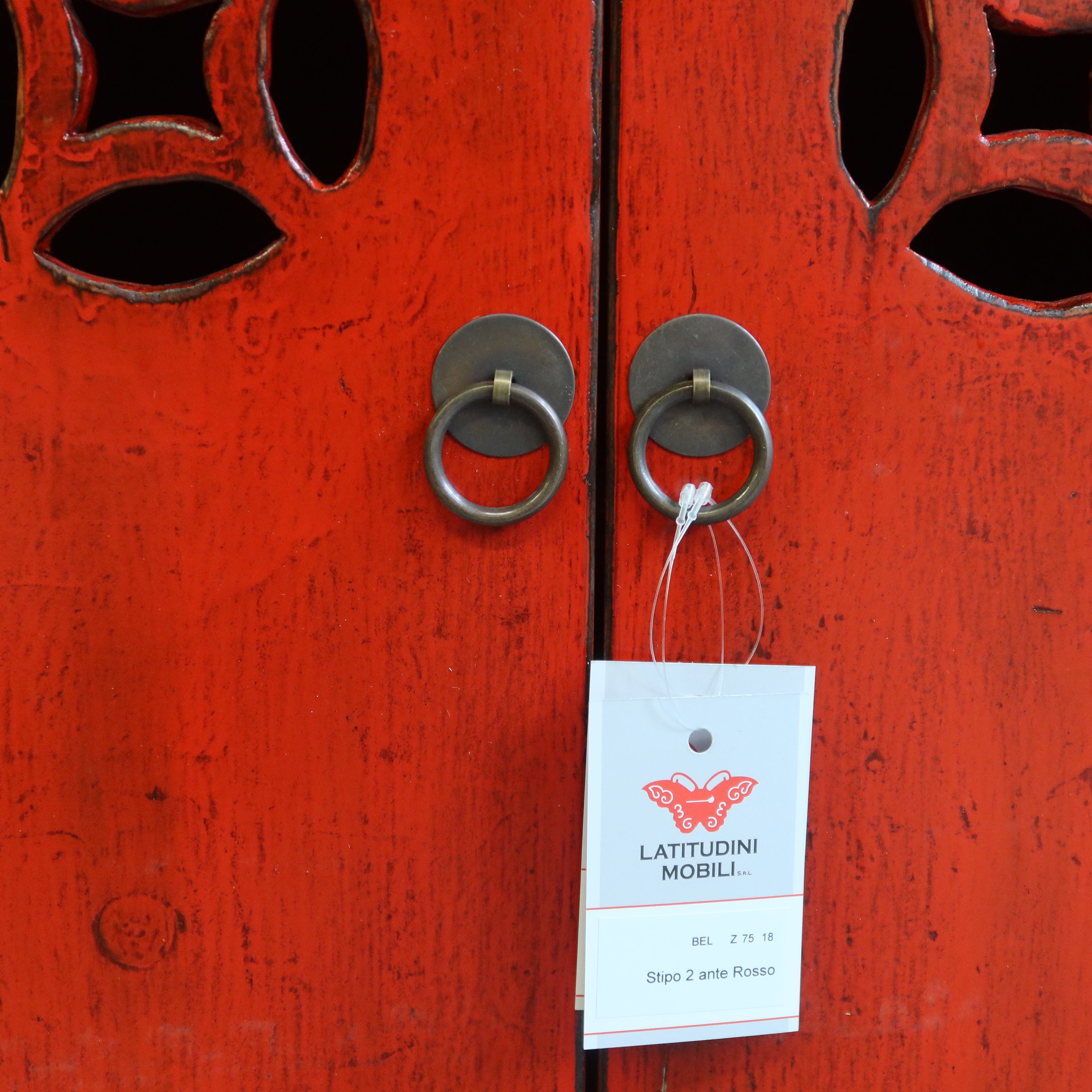 STIPETTO OLMO CINESE LACCA ROSSA